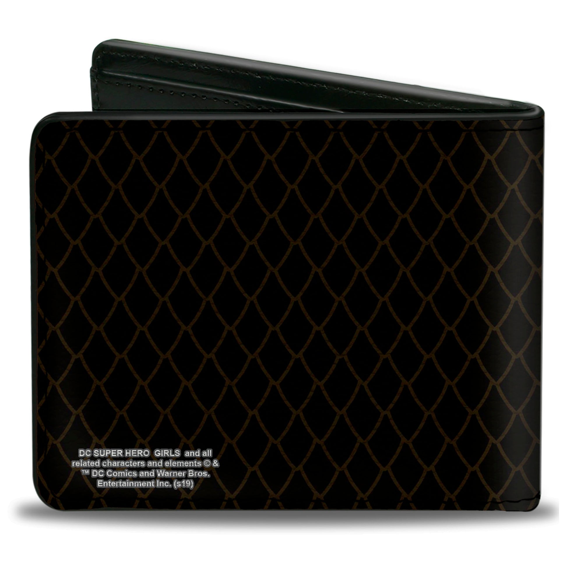 Bi-Fold Wallet - Justice League 2017 Aquaman Icon Scales Black Golds Bi-Fold Wallets DC Comics