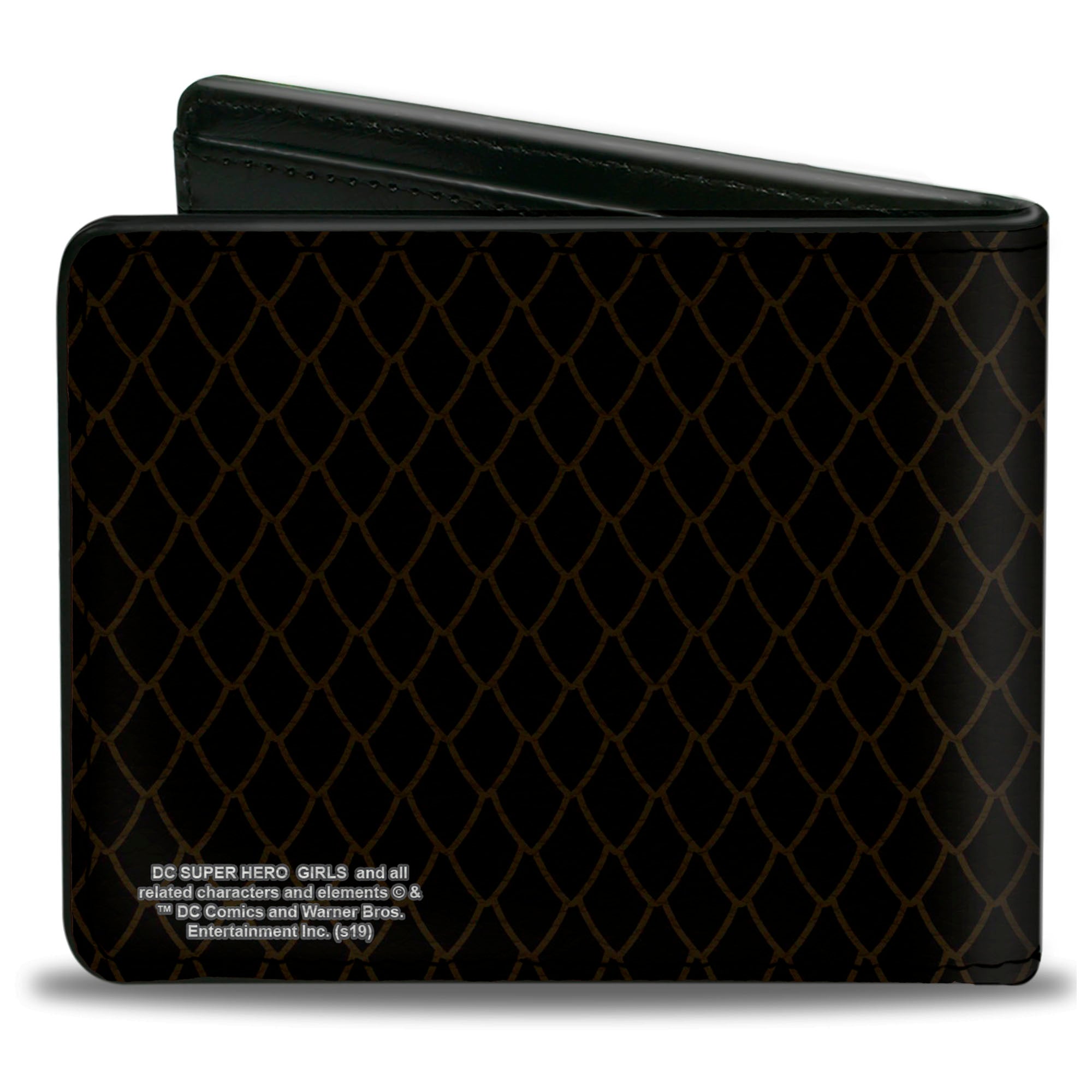 Bi-Fold Wallet - Justice League 2017 Aquaman Icon Scales Black Golds Bi-Fold Wallets DC Comics