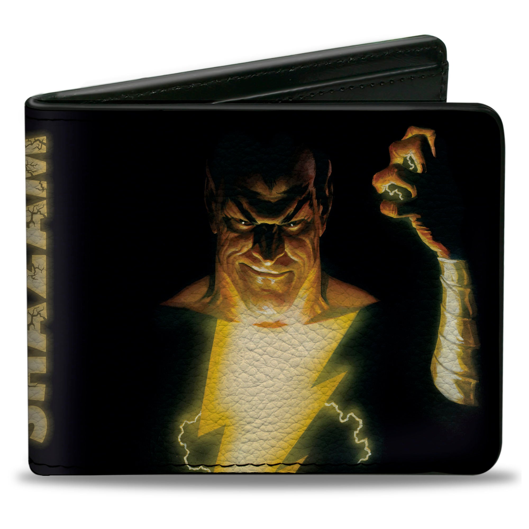 Bi-Fold Wallet - Justice Society of America Issue #23 Alex Ross BLACK ADAM Cover Pose Bi-Fold Wallets DC Comics