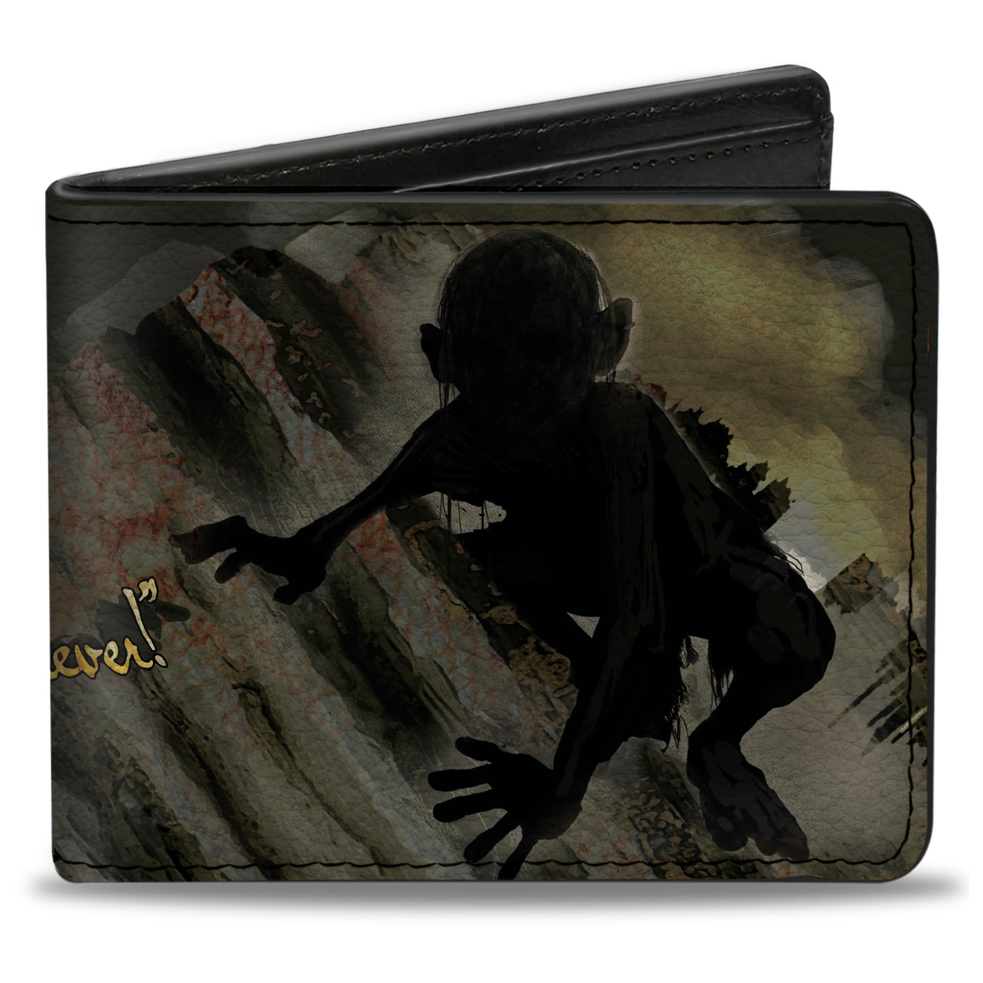 Bi-Fold Wallet - The Lord of the Rings WE HATES IT FOREVER Gollum Quote and Pose Bi-Fold Wallets The Lord of the Rings