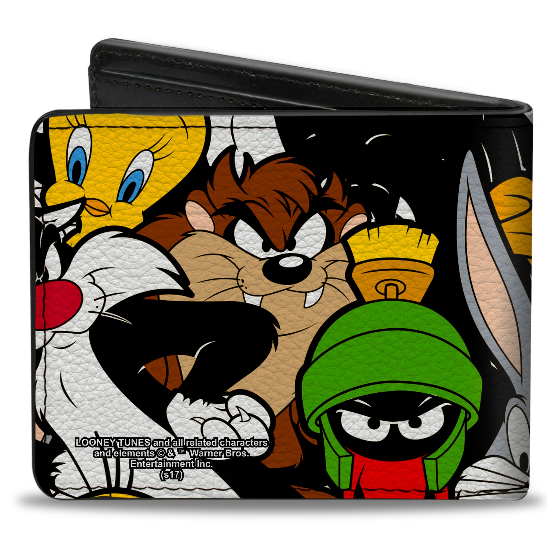 Bi-Fold Wallet - Looney Tunes 6-Character Stacked Collage Bi-Fold Wallets Looney Tunes