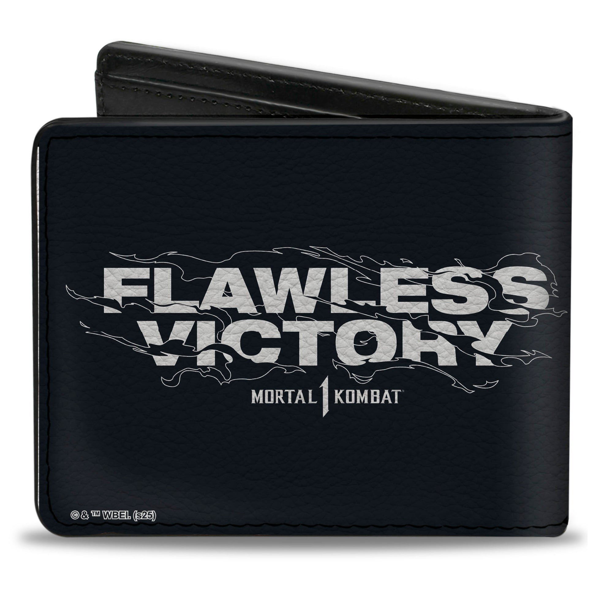 Bi-Fold Wallet - MORTAL KOMBAT BRUTALITY FLAWLESS VICTORY Black/White Bi-Fold Wallets Mortal Kombat