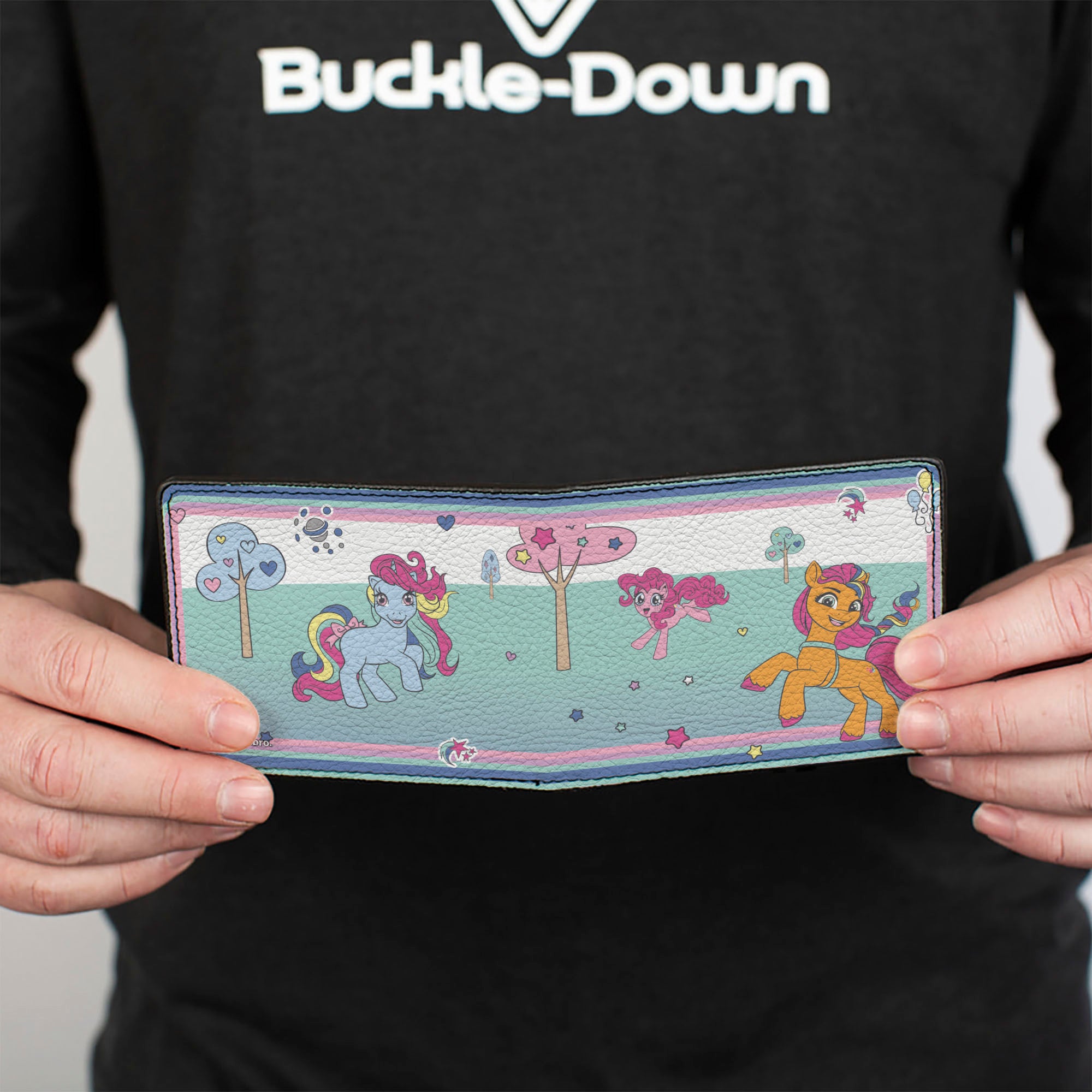Bi-Fold Wallet - My Little Pony Three Pony Scene Bi-Fold Wallets Hasbro