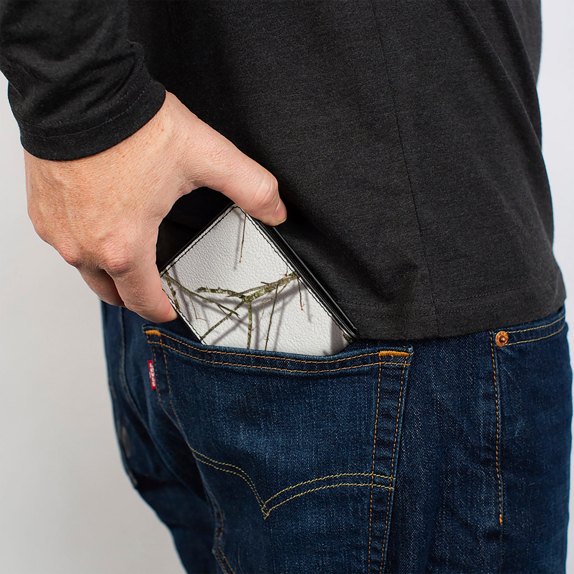 Bi-Fold Wallet - Mossy Oak Country Roots Snowdrift Camo White Bi-Fold Wallets Mossy Oak