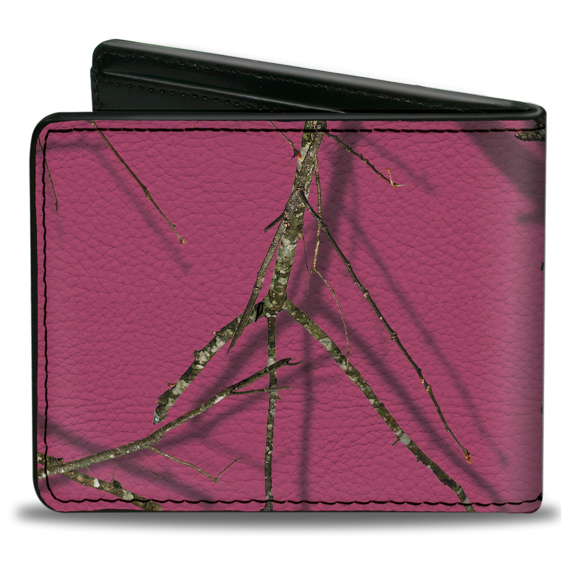 Bi-Fold Wallet - Mossy Oak Country Roots Camo Fuchsia Bi-Fold Wallets Mossy Oak