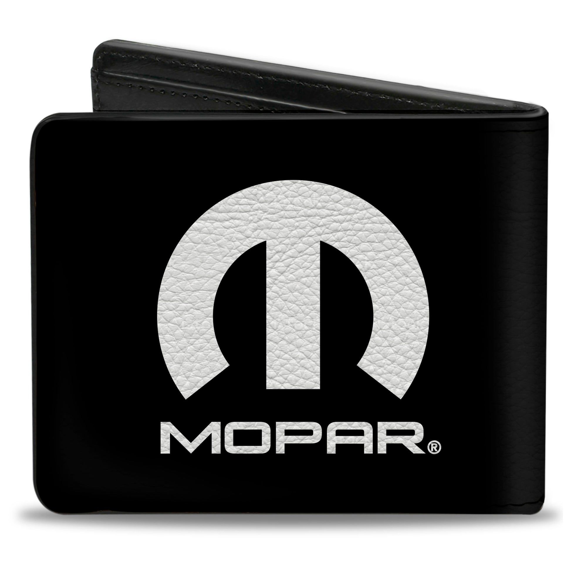 Bi-Fold Wallet - MOPAR Logo Black White Bi-Fold Wallets Mopar
