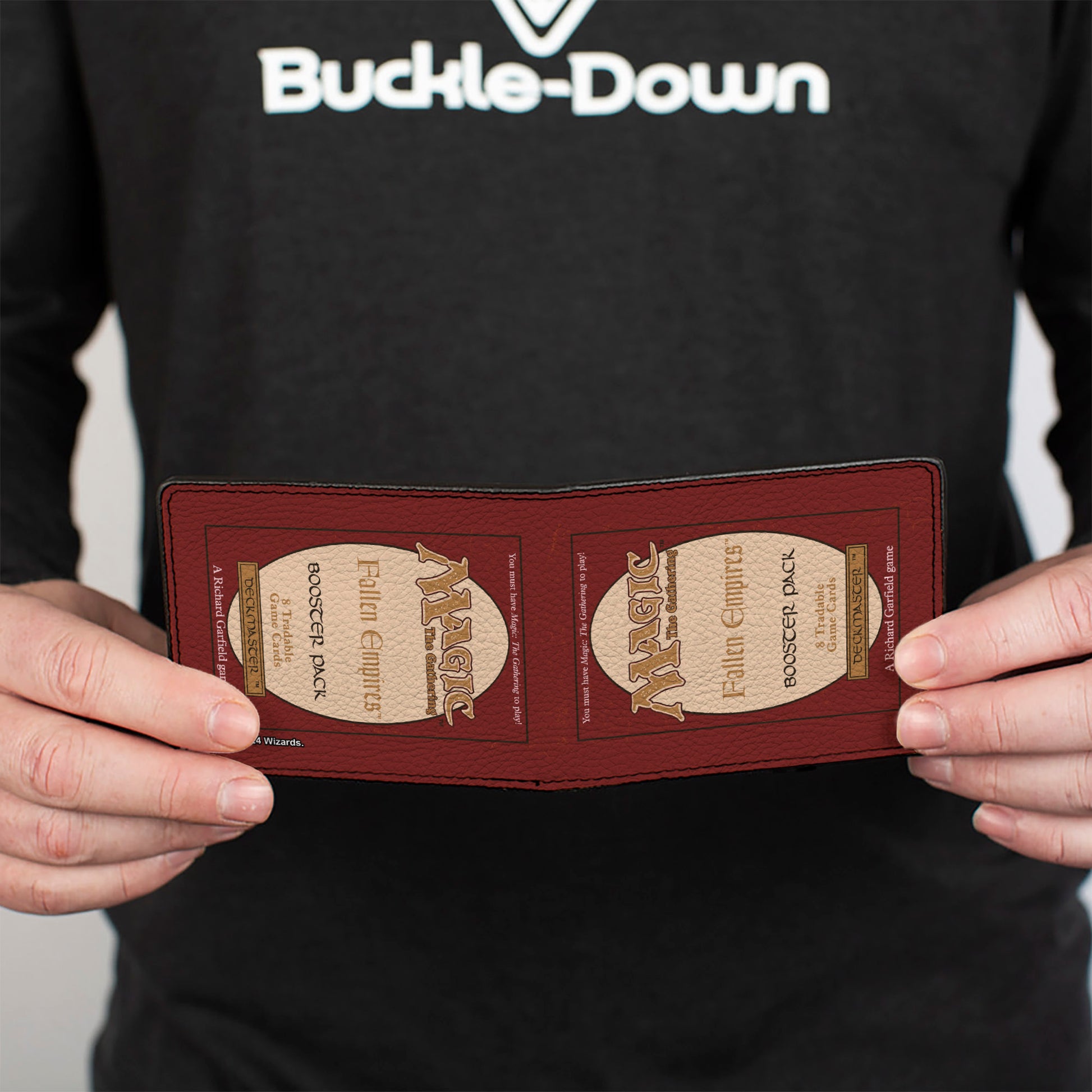 Bi-Fold Wallet - Magic the Gathering FALLEN EMPIRES BOOSTER PACK Deckmaster Card Replica Browns Bi-Fold Wallets Magic the Gathering