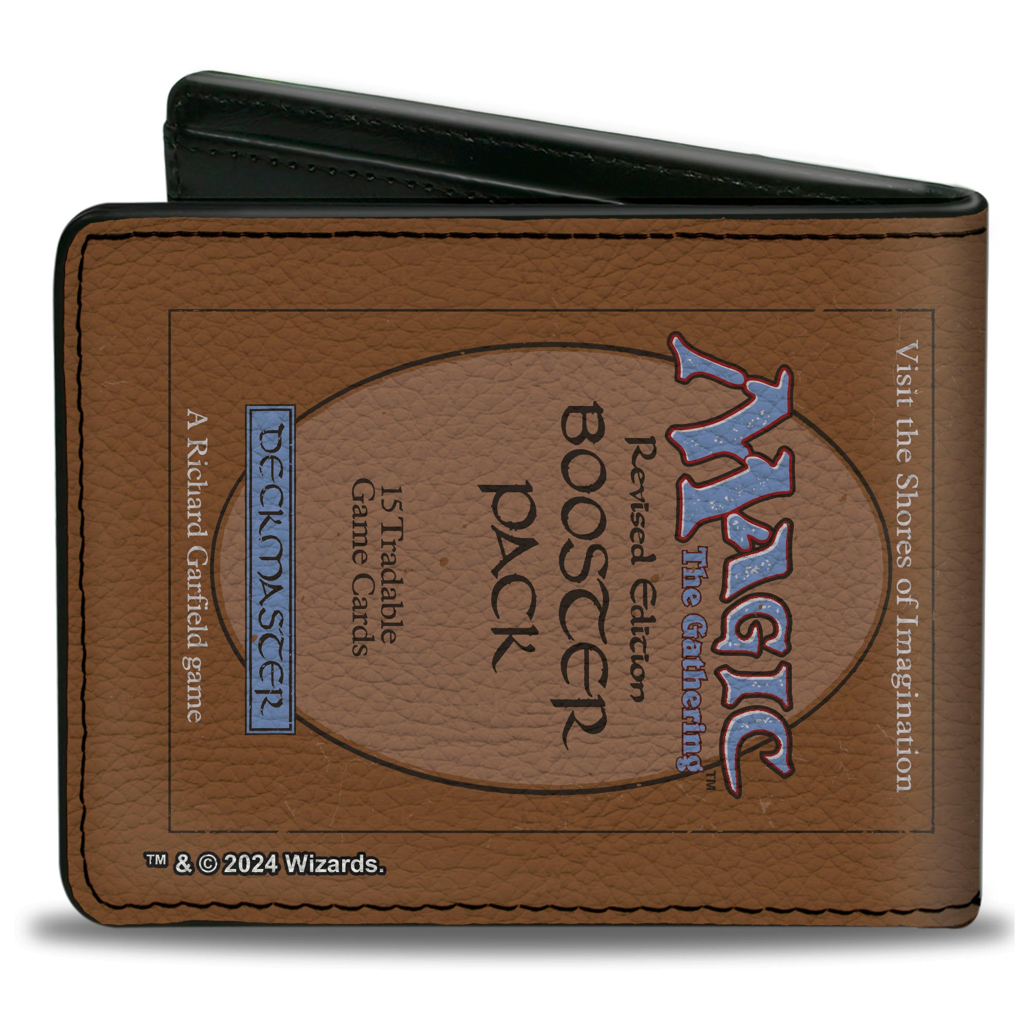 Bi-Fold Wallet - Magic the Gathering BOOSTER PACK Deckmaster Card Replica Bi-Fold Wallets Wizards of the Coast