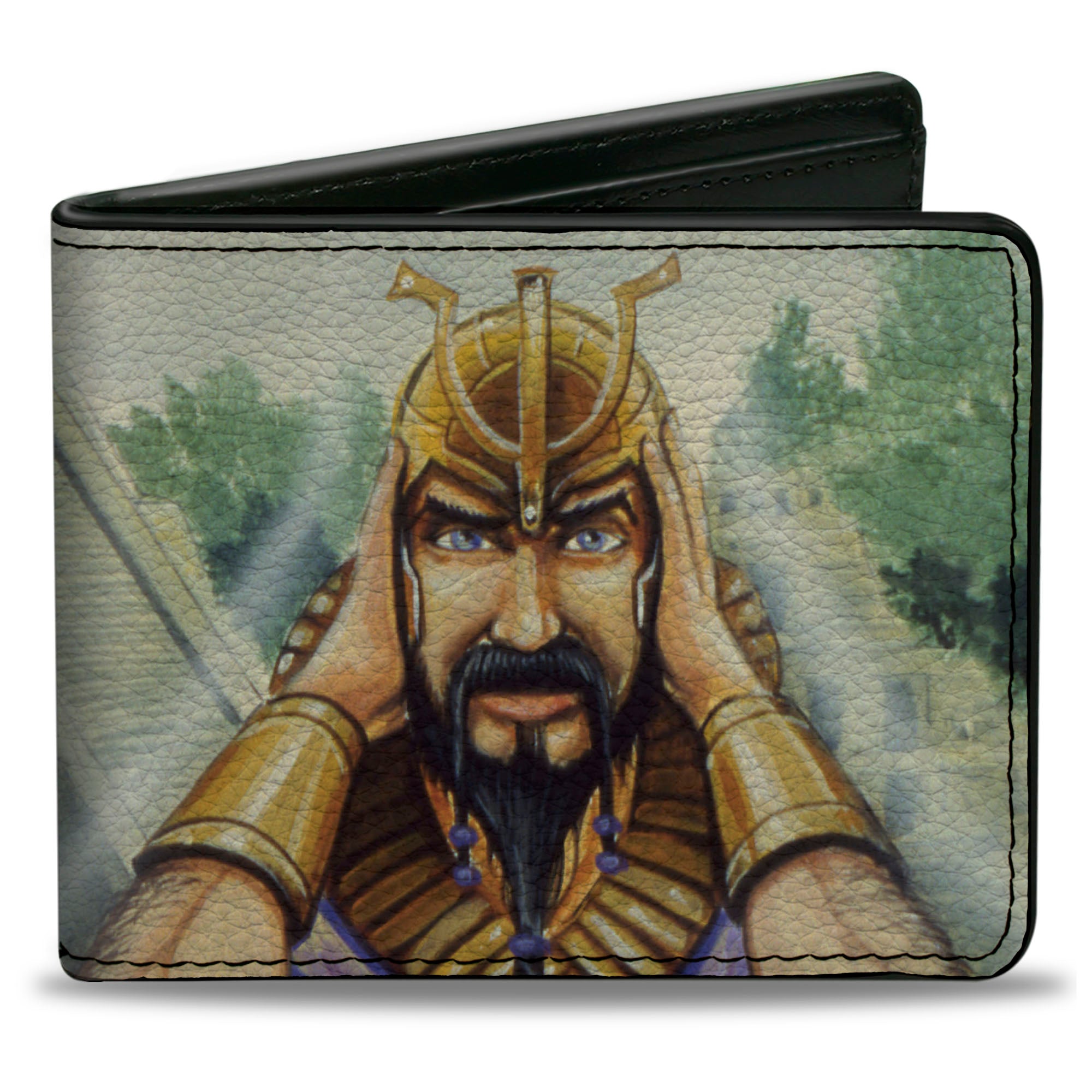 Bi-Fold Wallet - Magic the Gathering Ancestral Recall Pharaoh and Pyramid Card Image Bi-Fold Wallets Magic the Gathering