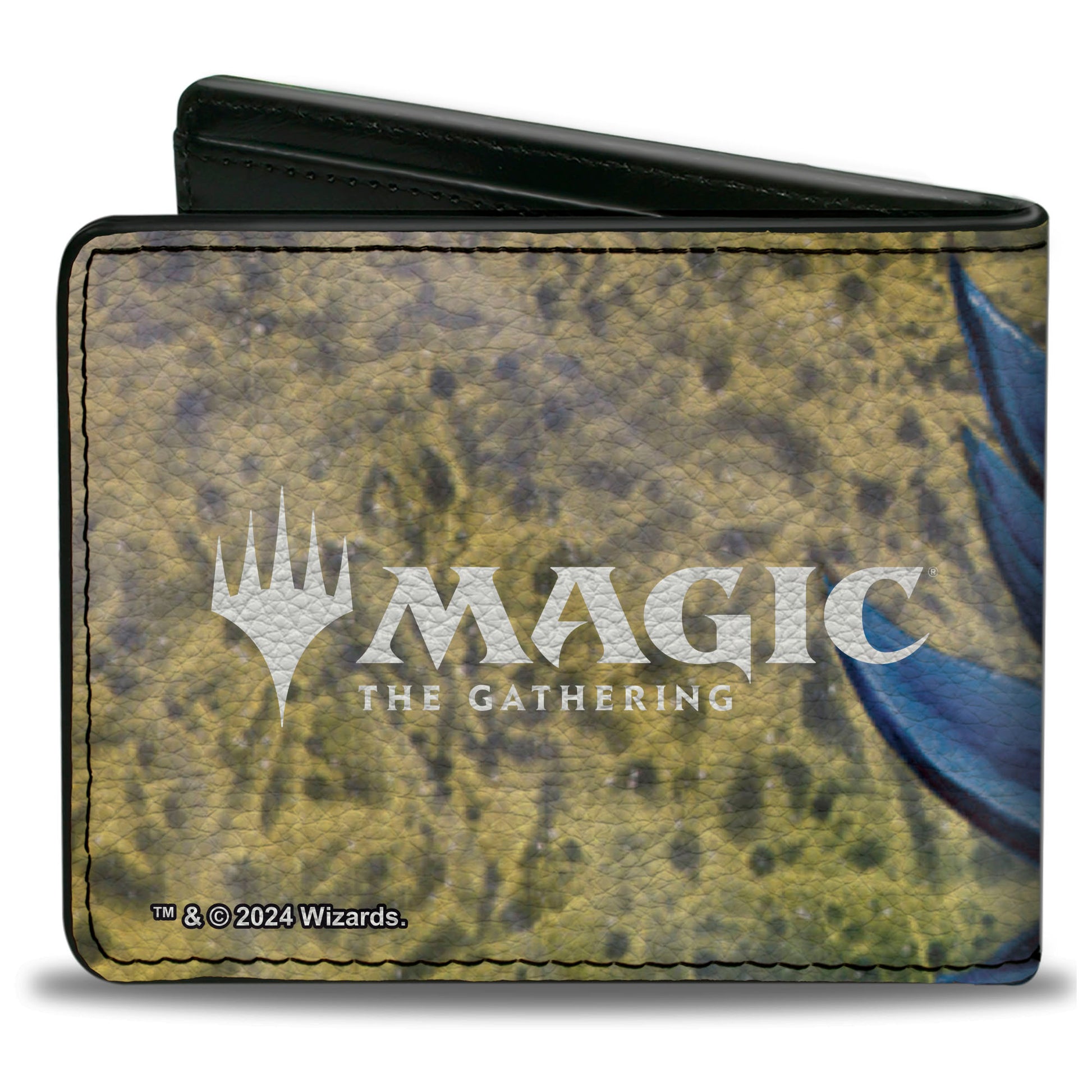 Bi-Fold Wallet - MAGIC THE GATHERING Black Lotus Card Image and Title Logo Bi-Fold Wallets Magic the Gathering