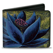 Bi-Fold Wallet - MAGIC THE GATHERING Black Lotus Card Image and Title Logo Bi-Fold Wallets Magic the Gathering