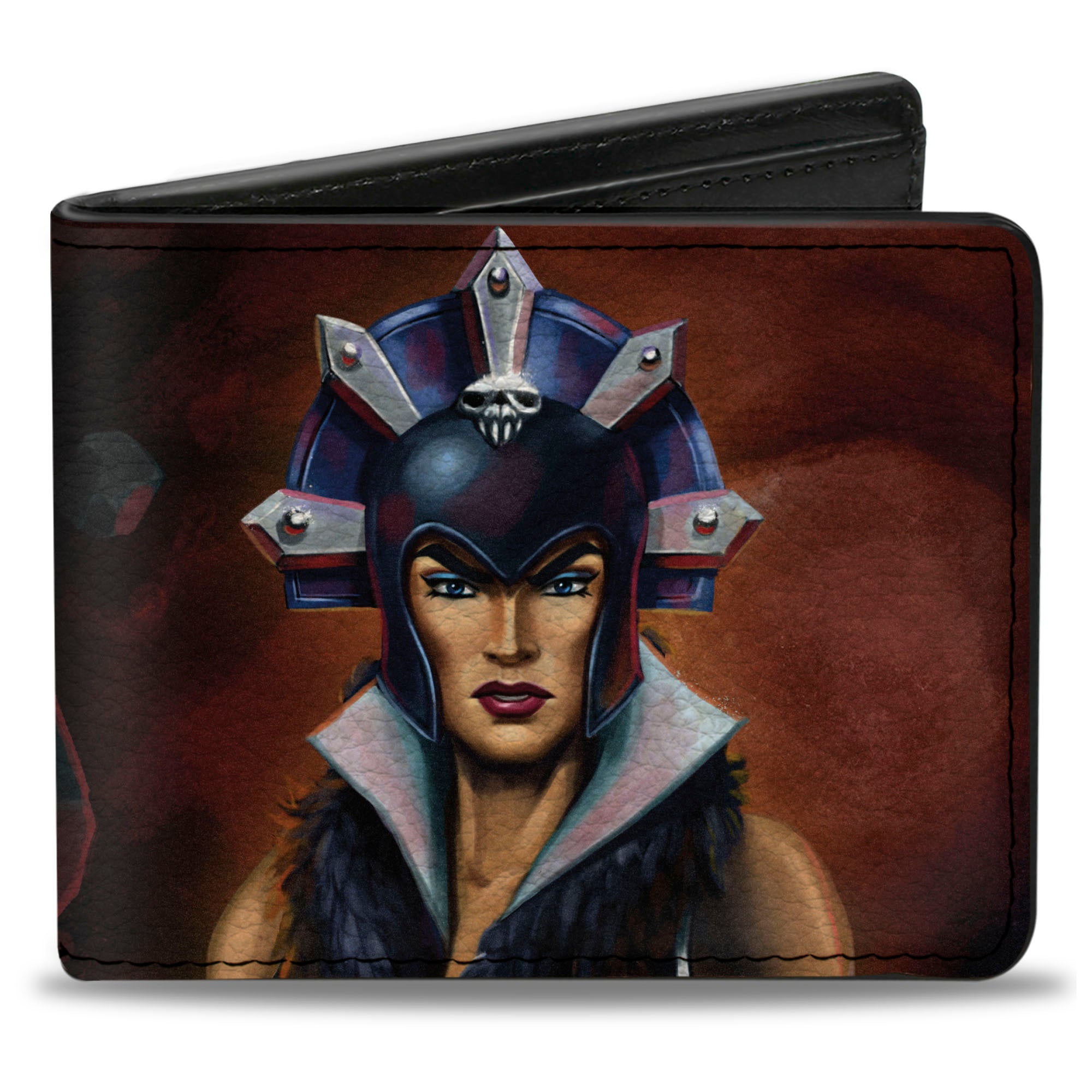 Bi-Fold Wallet - MASTERS OF THE UNIVERSE REVELATION Evil-Lyn Pose and Title Logo Bi-Fold Wallets Masters of the Universe