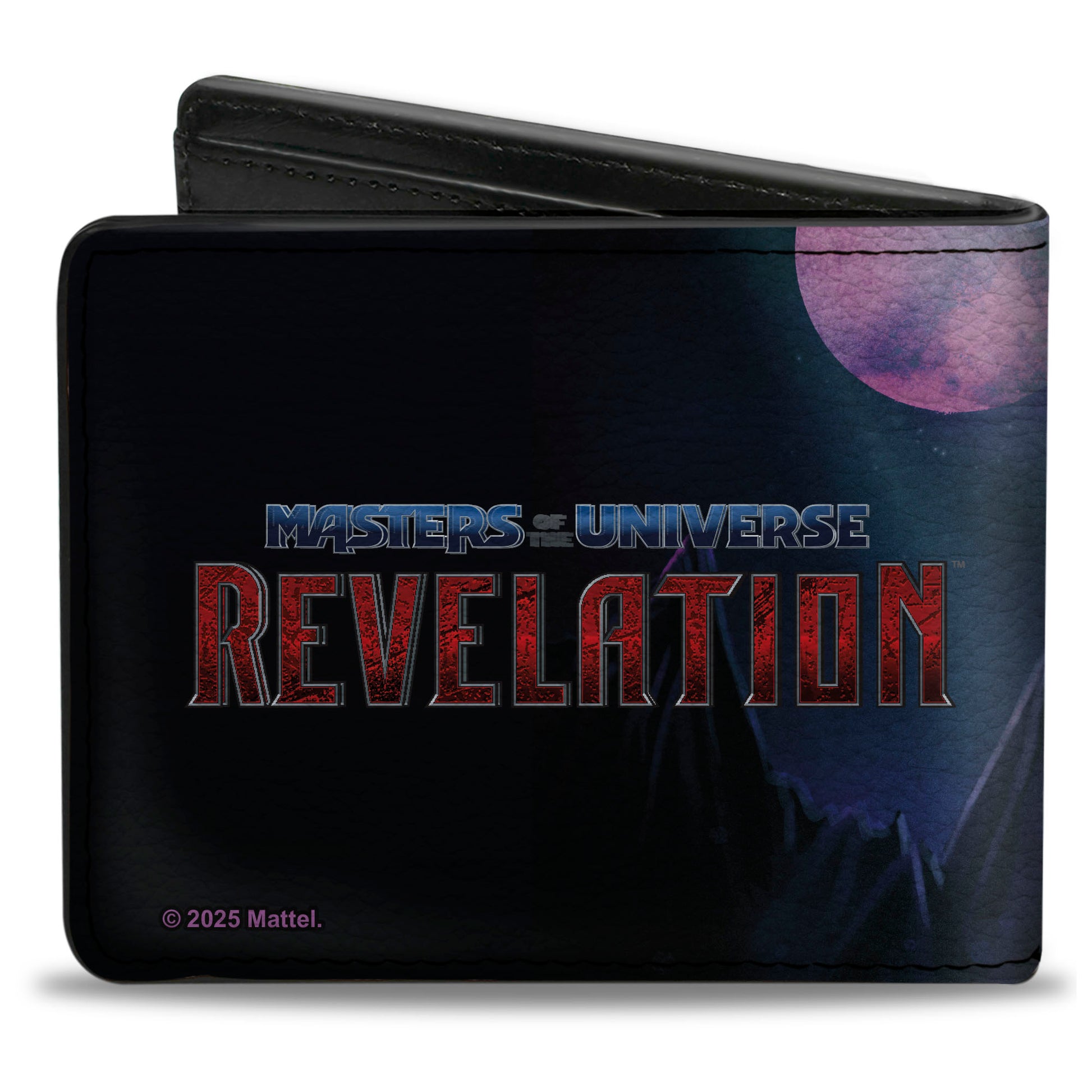 Bi-Fold Wallet - MASTERS OF THE UNIVERSE REVELATION Battle Cat Pose and Title Logo Bi-Fold Wallets Masters of the Universe