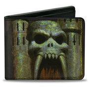 Bi-Fold Wallet - Masters of the Universe Castle Grayskull Entrance and Title Logo Bi-Fold Wallets Masters of the Universe