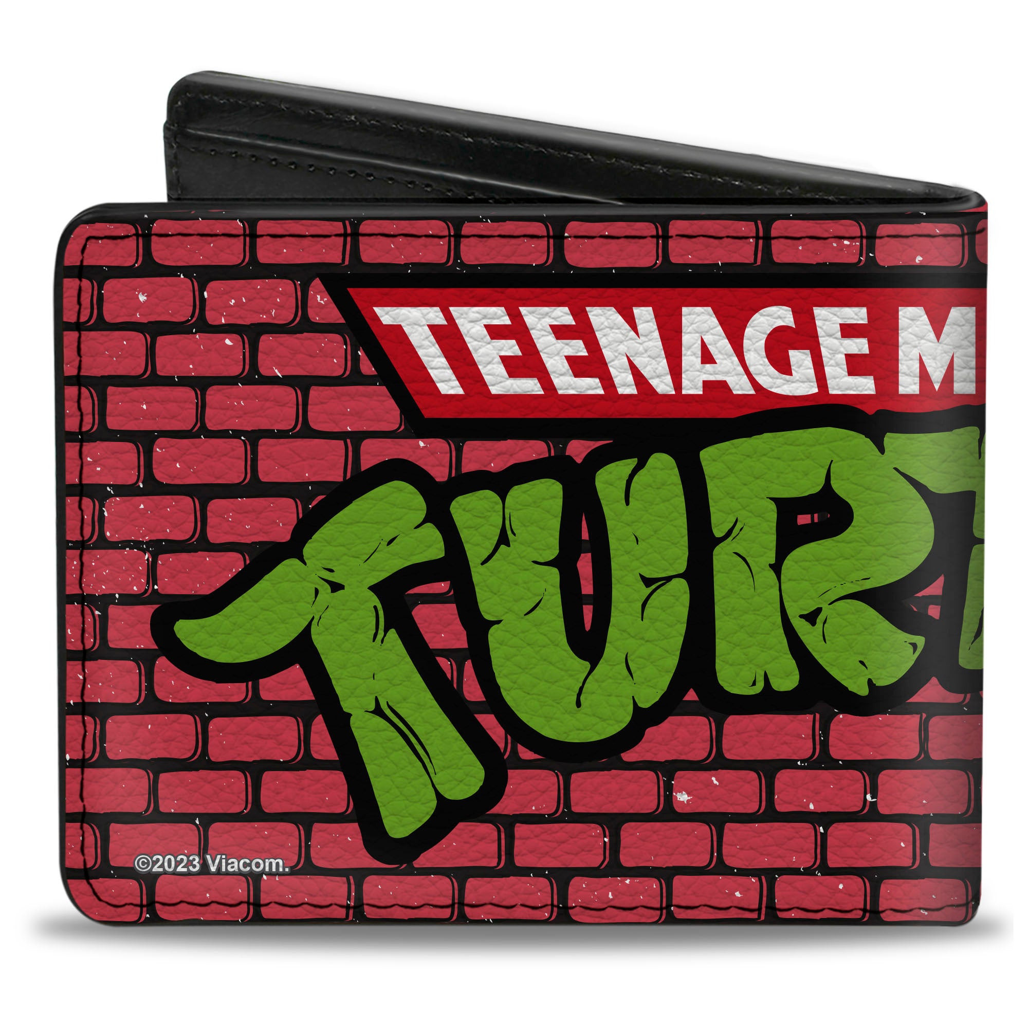 Bi-Fold Wallet - TEENAGE MUTANT NINJA TURTLES Brick Title Logo Bi-Fold Wallets Teenage Mutant Ninja Turtles