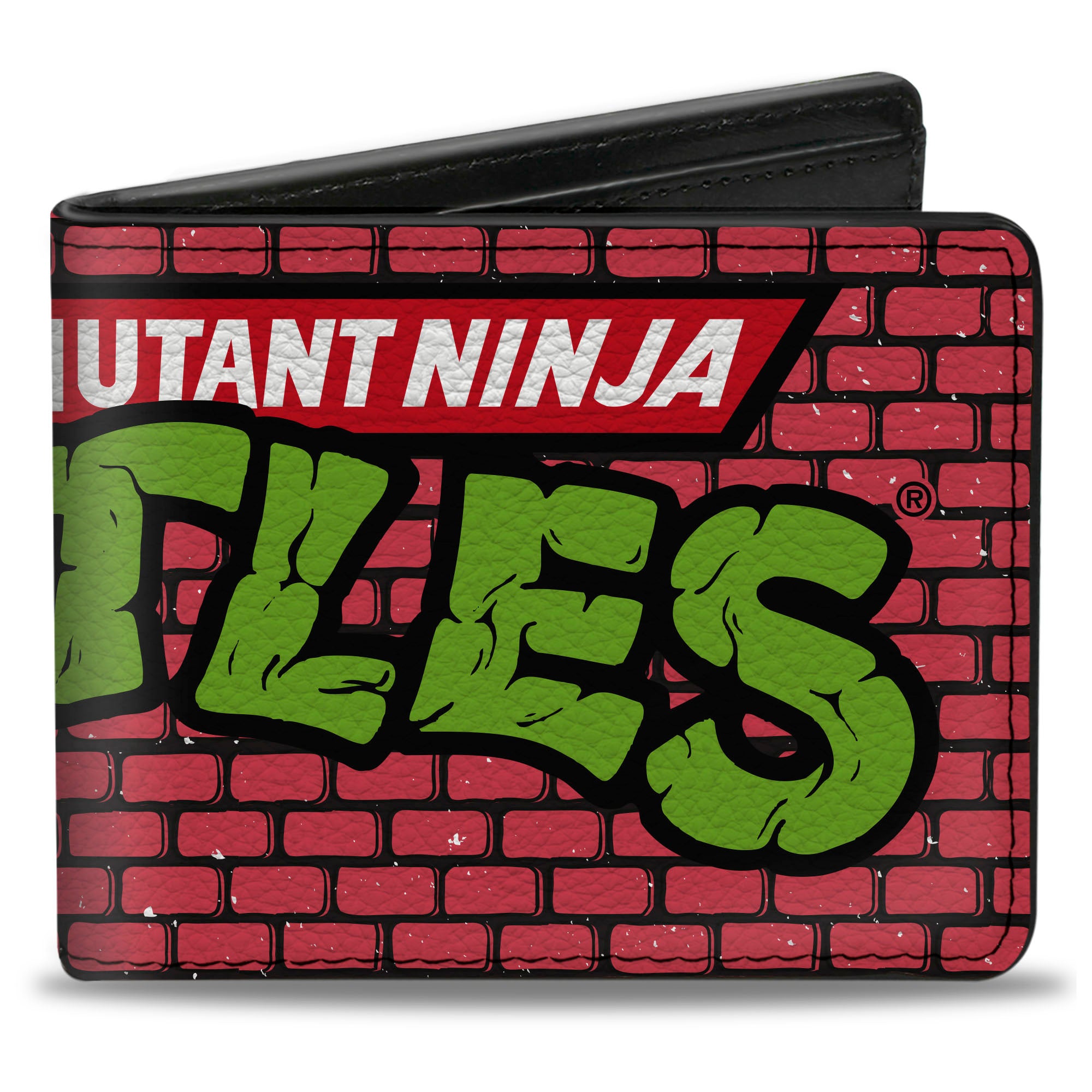 Bi-Fold Wallet - TEENAGE MUTANT NINJA TURTLES Brick Title Logo Bi-Fold Wallets Teenage Mutant Ninja Turtles