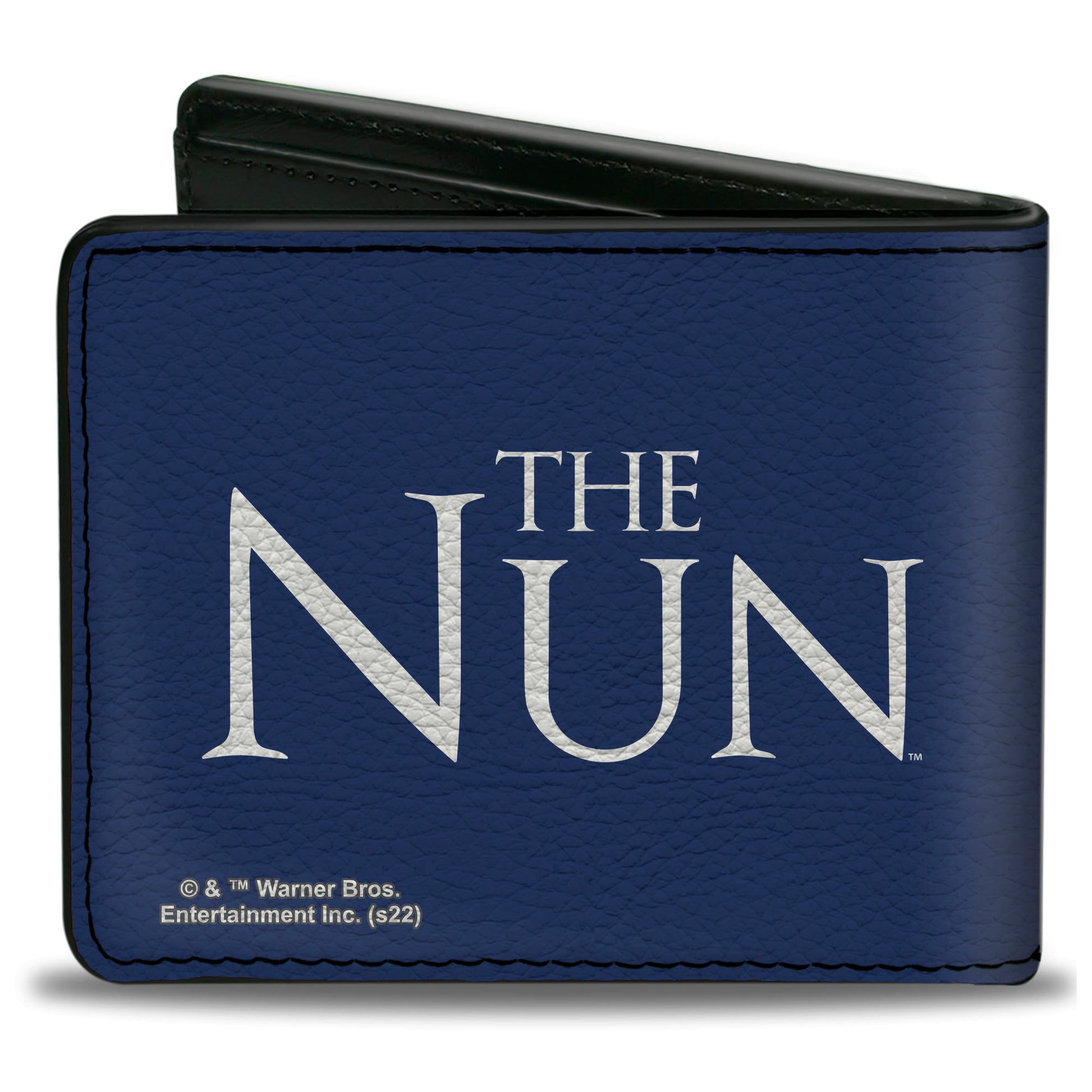 Bi-Fold Wallet - The Nun Screaming Nun Pose and Title Logo Blues Bi-Fold Wallets The Nun