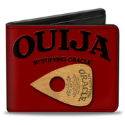 Bi-Fold Wallet - OUIJA Board Logo Planchette Red/Black Bi-Fold Wallets Ouija Board