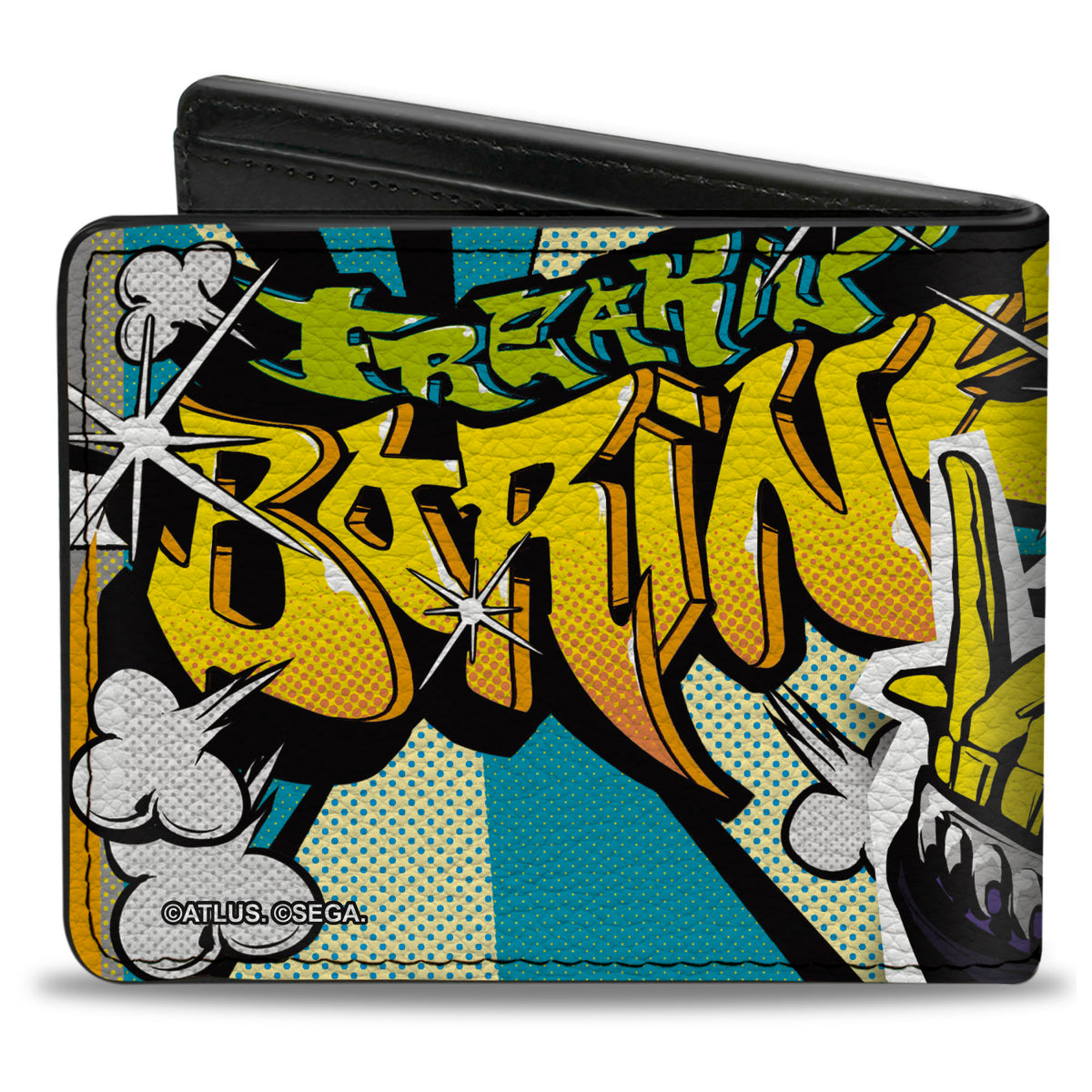 Bi-Fold Wallet - Persona 5 Ryuji Sakamoto Skull FREAKIN BORING Pose Bi-Fold Wallets Persona 5