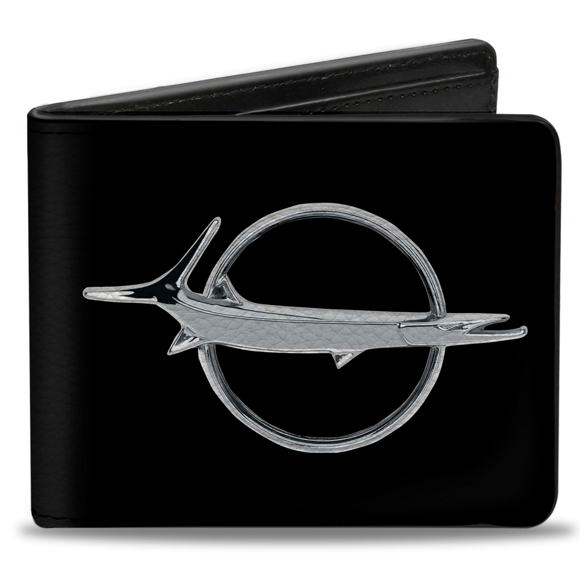 Bi-Fold Wallet - Barracuda Emblem Black Silver Bi-Fold Wallets Dodge
