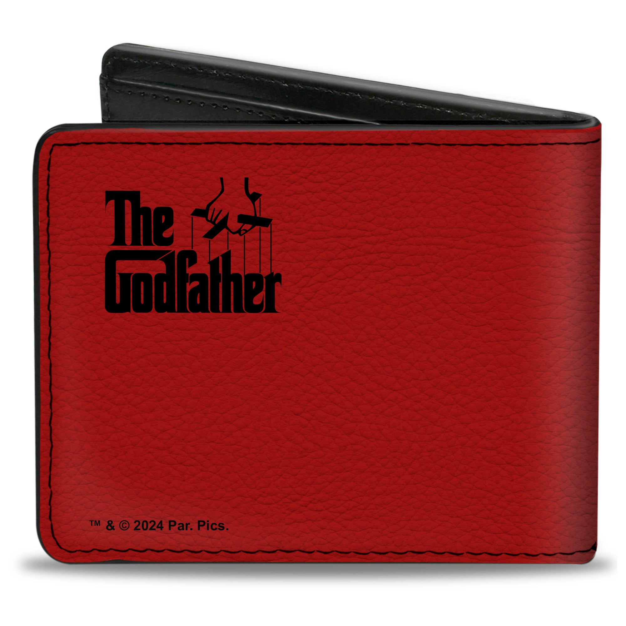 Bi-Fold Wallet - THE GODFATHER LOYALTY HONOR FAMILY Red/Black/White Bi-Fold Wallets The Godfather