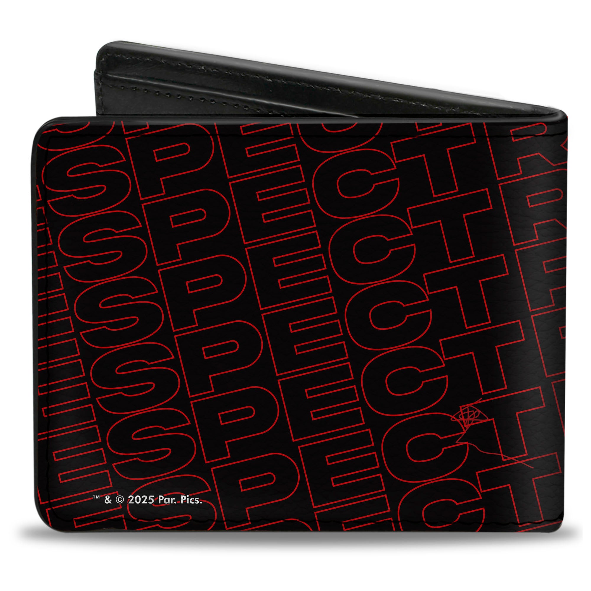 Bi-Fold Wallet - The Godfather RESPECT THE DON Pose Black/Red/White Bi-Fold Wallets The Godfather