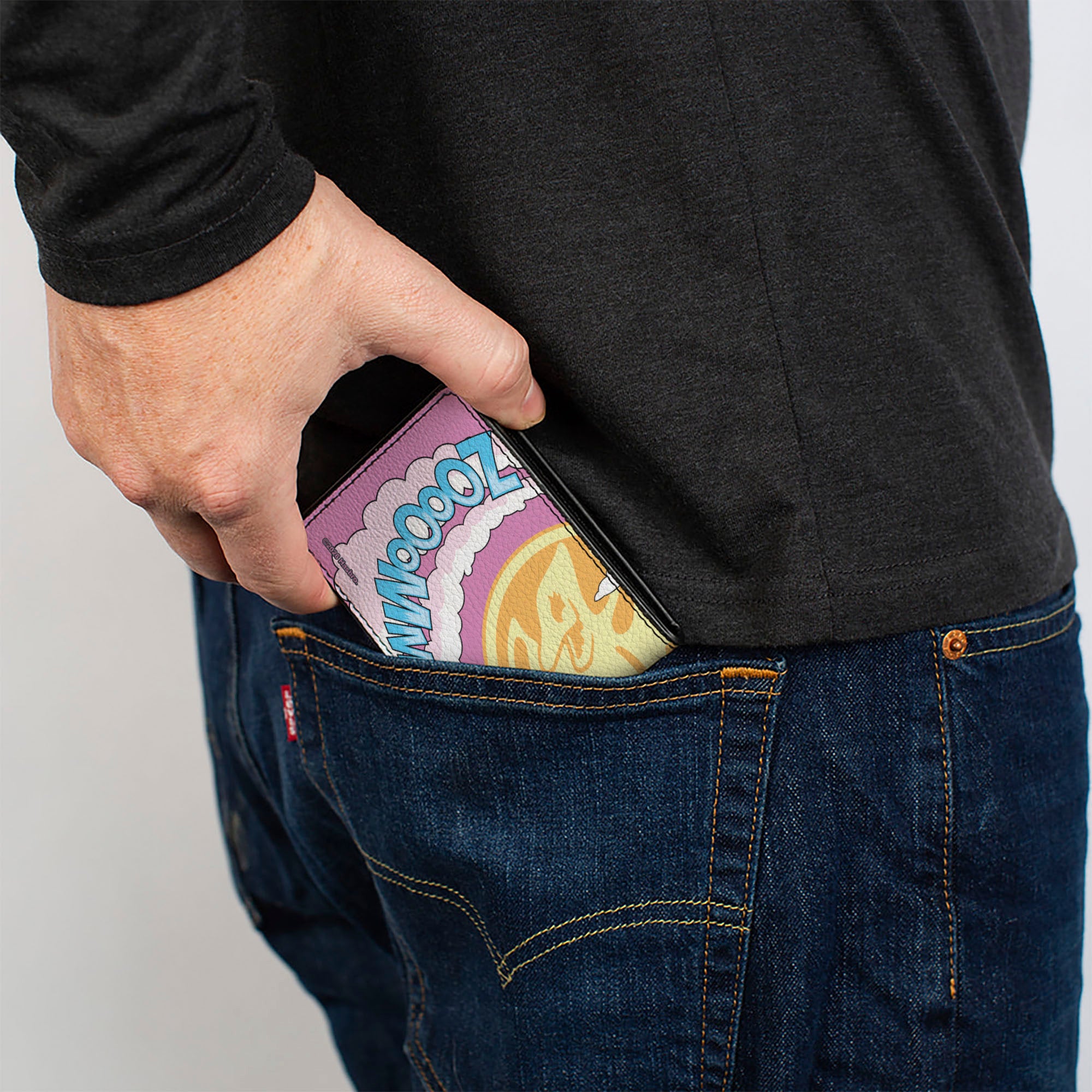 Bi-Fold Wallet - Power Rangers Pink Ranger Pterodactyl WWOOOOZ Pose Pinks Bi-Fold Wallets Power Rangers