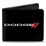 Bi-Fold Wallet - DODGE Red Rhombus Black White Red Bi-Fold Wallets Dodge