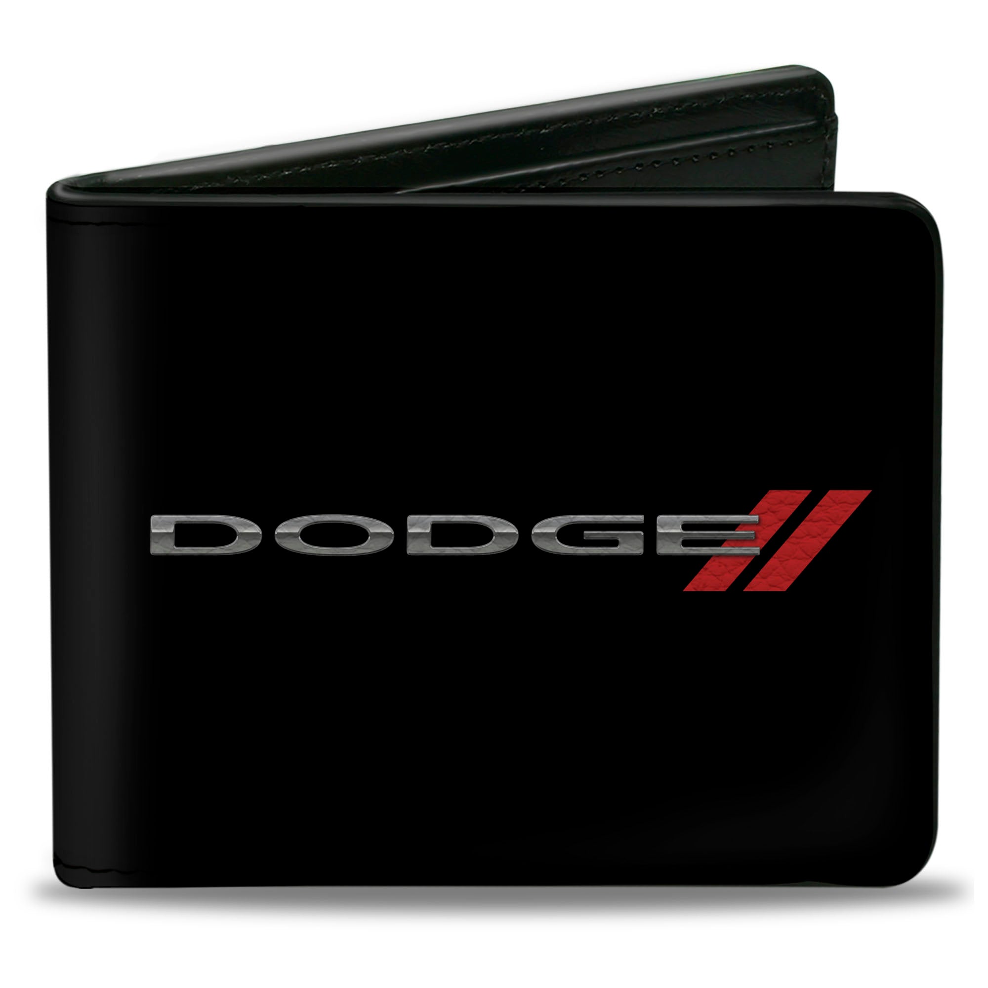 Bi-Fold Wallet - DODGE Red Rhombus Black Silver Red Bi-Fold Wallets Dodge