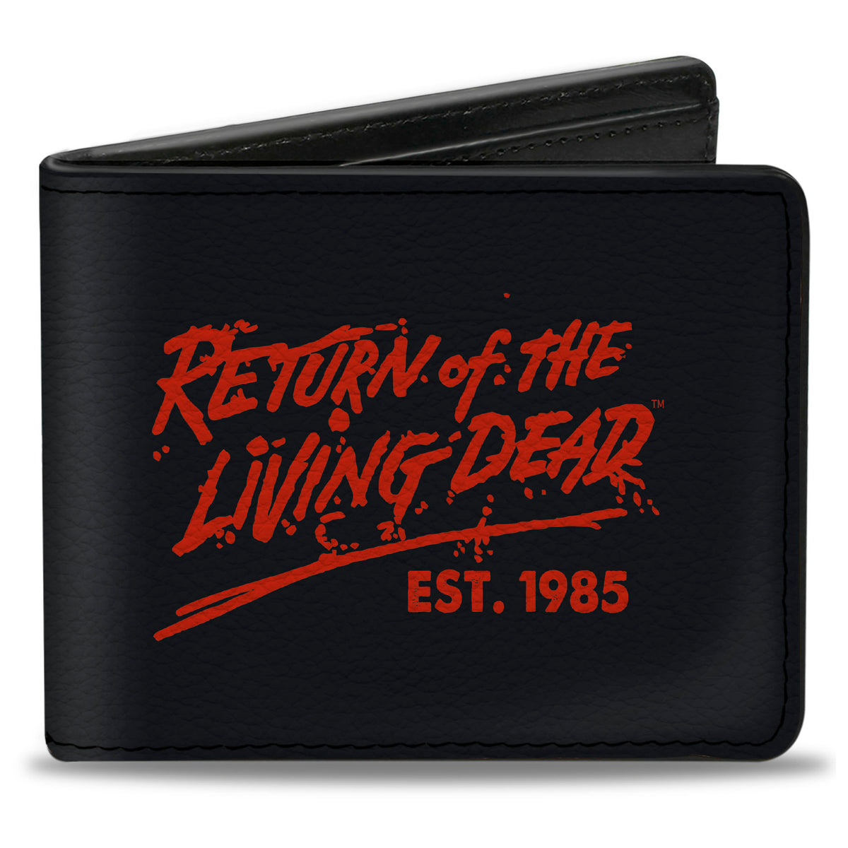 Bi-Fold Wallet - RETURN OF THE LIVING DEAD Tarman Zombie Scene Black/Red Bi-Fold Wallets Living Dead Media LLC