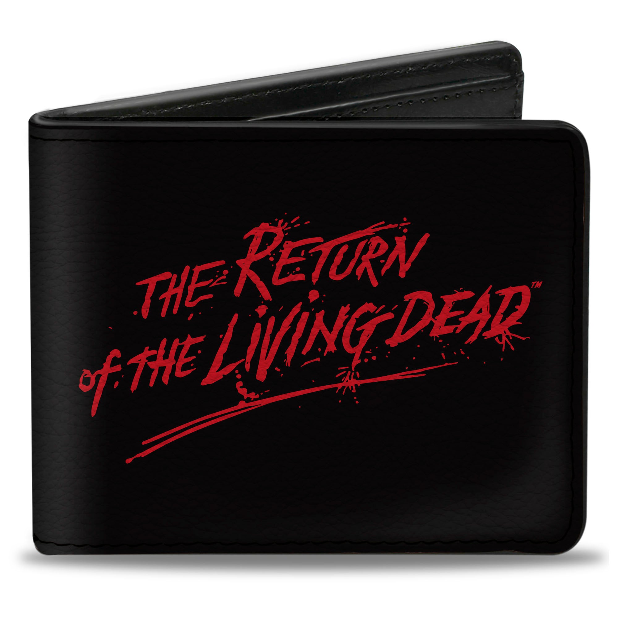 Bi-Fold Wallet - THE RETURN OF THE LIVING DEAD Tarman MORE BRAINS! Pose Black