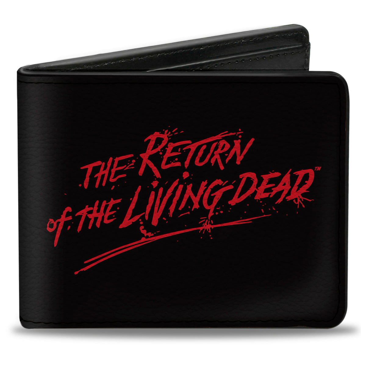 Bi-Fold Wallet - THE RETURN OF THE LIVING DEAD Tarman MORE BRAINS! Pose Black