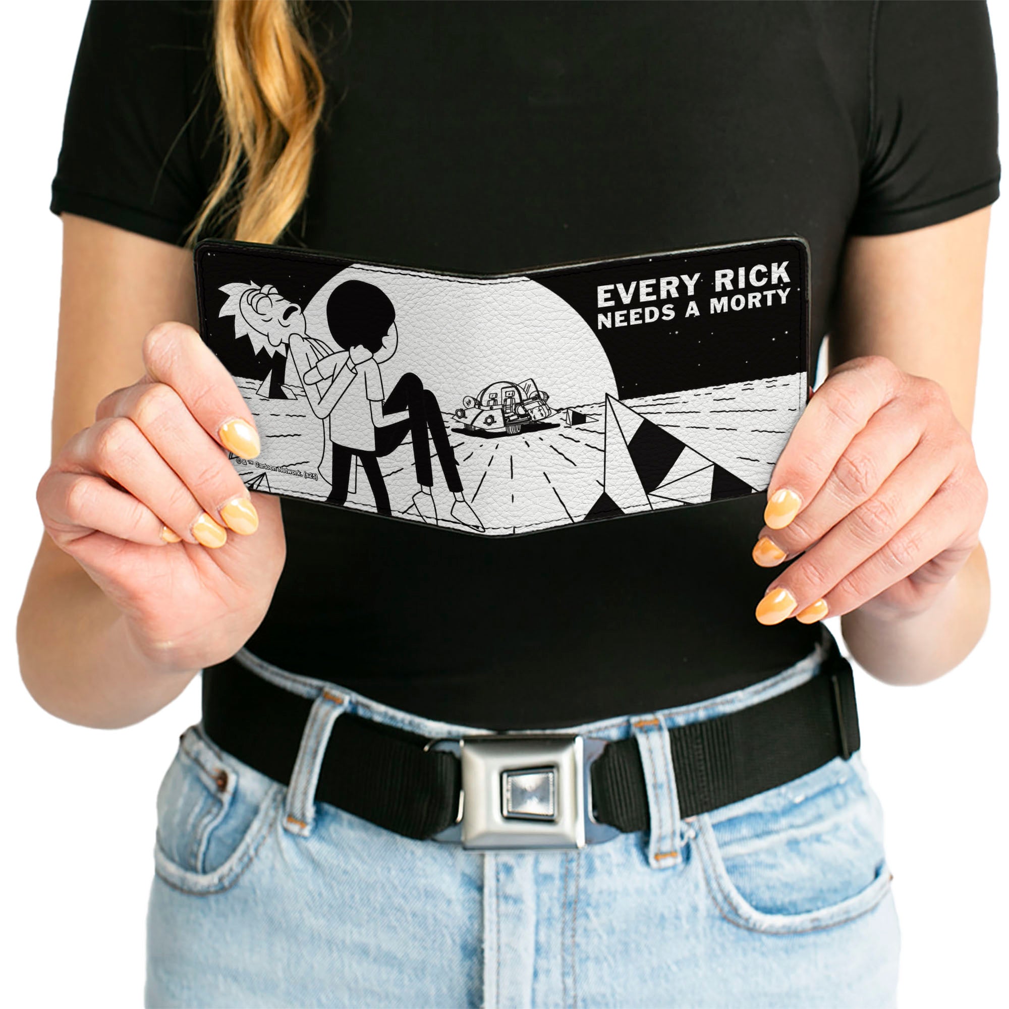 Bi-Fold Wallet - Rick and Morty EVERY RICK NEEDS A MOTRY Scene Bi-Fold Wallets Rick and Morty