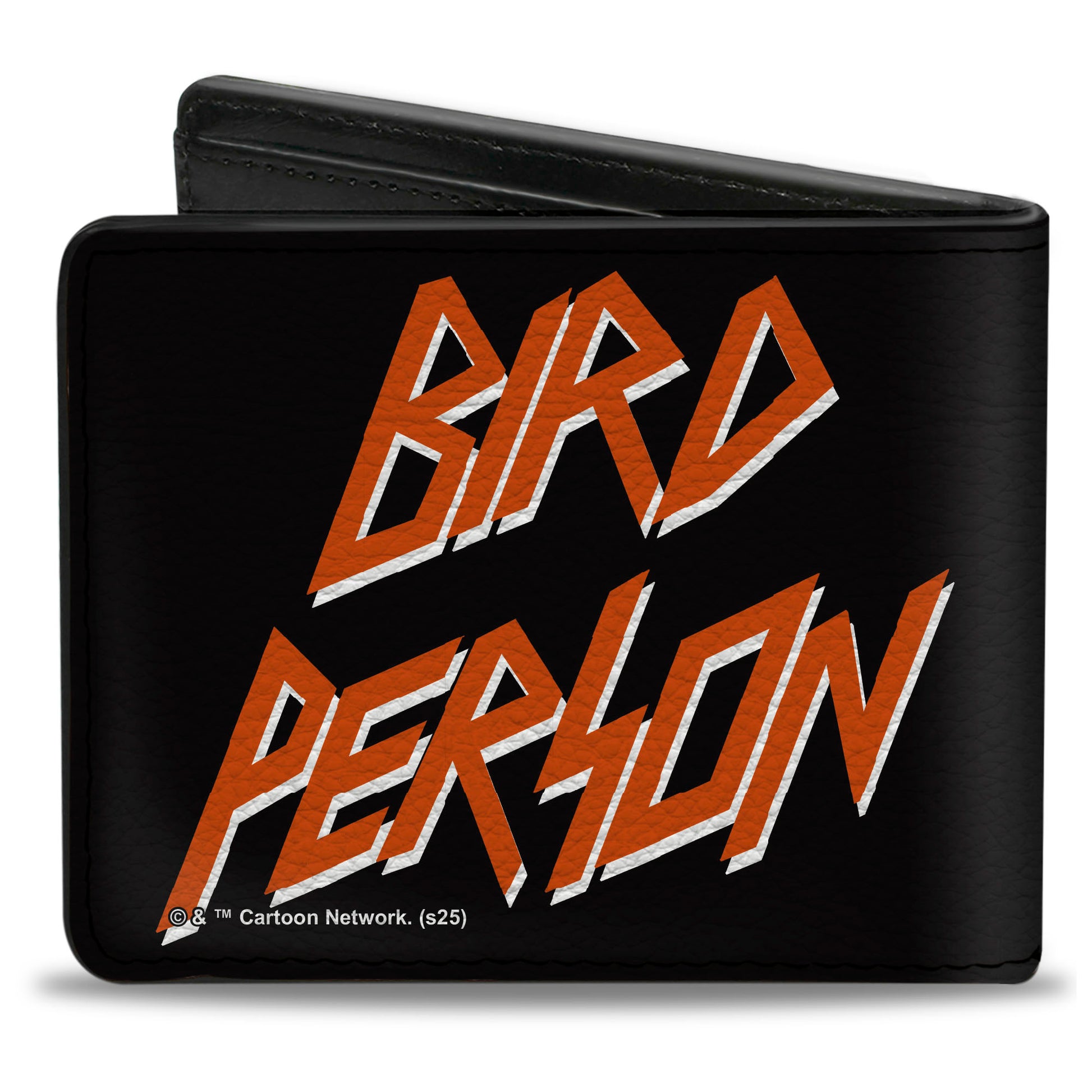 Bi-Fold Wallet - Rick and Morty BIRD PERSON Pentagram Fire Pose Black/Reds Bi-Fold Wallets Rick and Morty