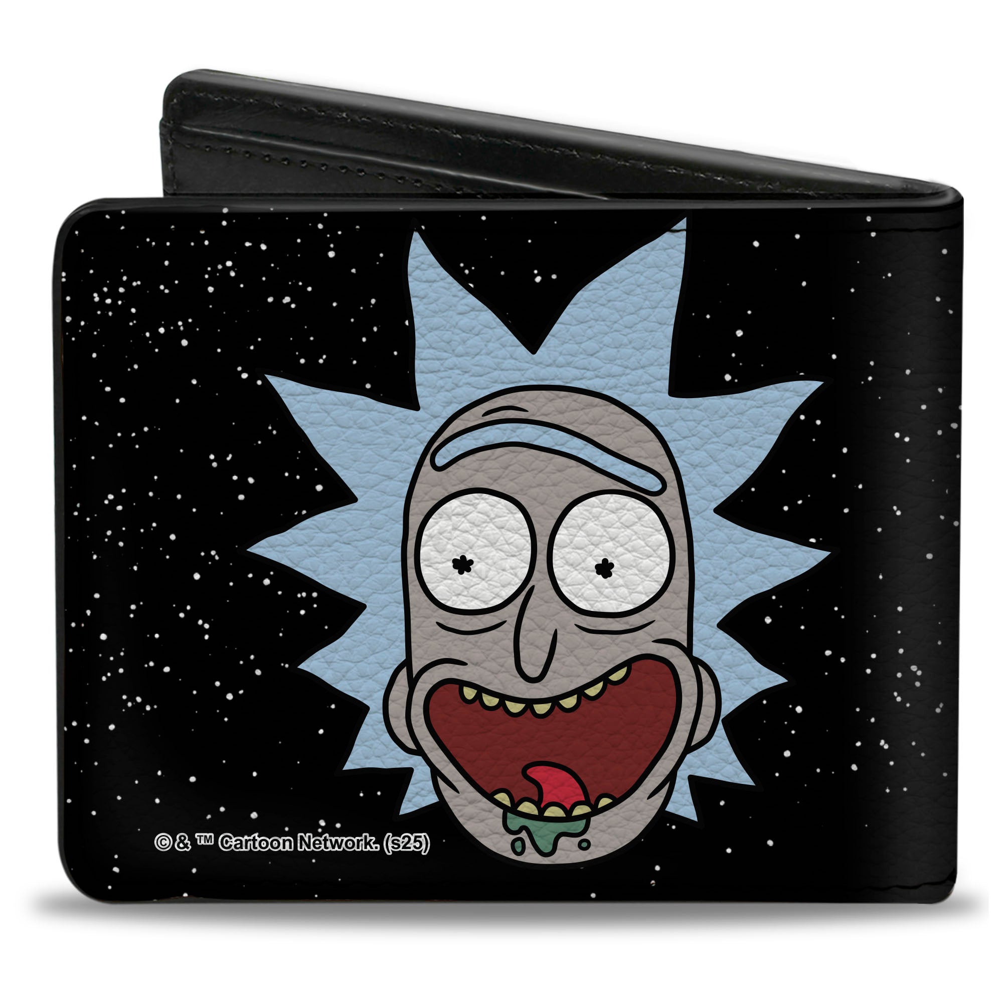 Bi-Fold Wallet - Rick and Morty Screaming Faces in Space Bi-Fold Wallets Rick and Morty