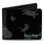 Bi-Fold Wallet - RICK AND MORTY Cats in Space Scattered Bi-Fold Wallets Rick and Morty