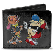 Bi-Fold Wallet - Ren & Stimpy Onward & Upward + Logo Bi-Fold Wallets Ren and Stimpy