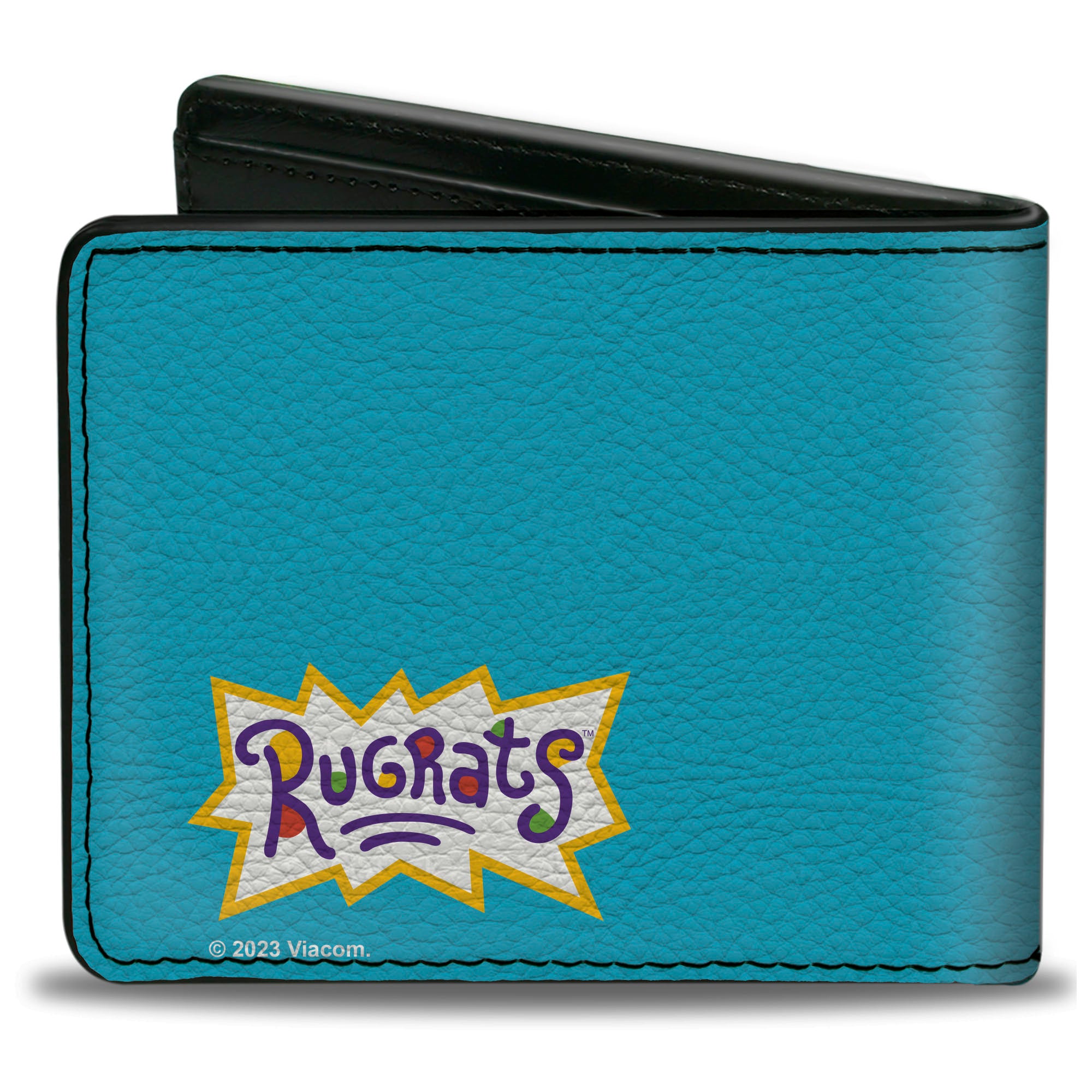 Bi-Fold Wallet - Rugrats Chuckie Saturn Shirt Icon Blue Bi-Fold Wallets Nickelodeon