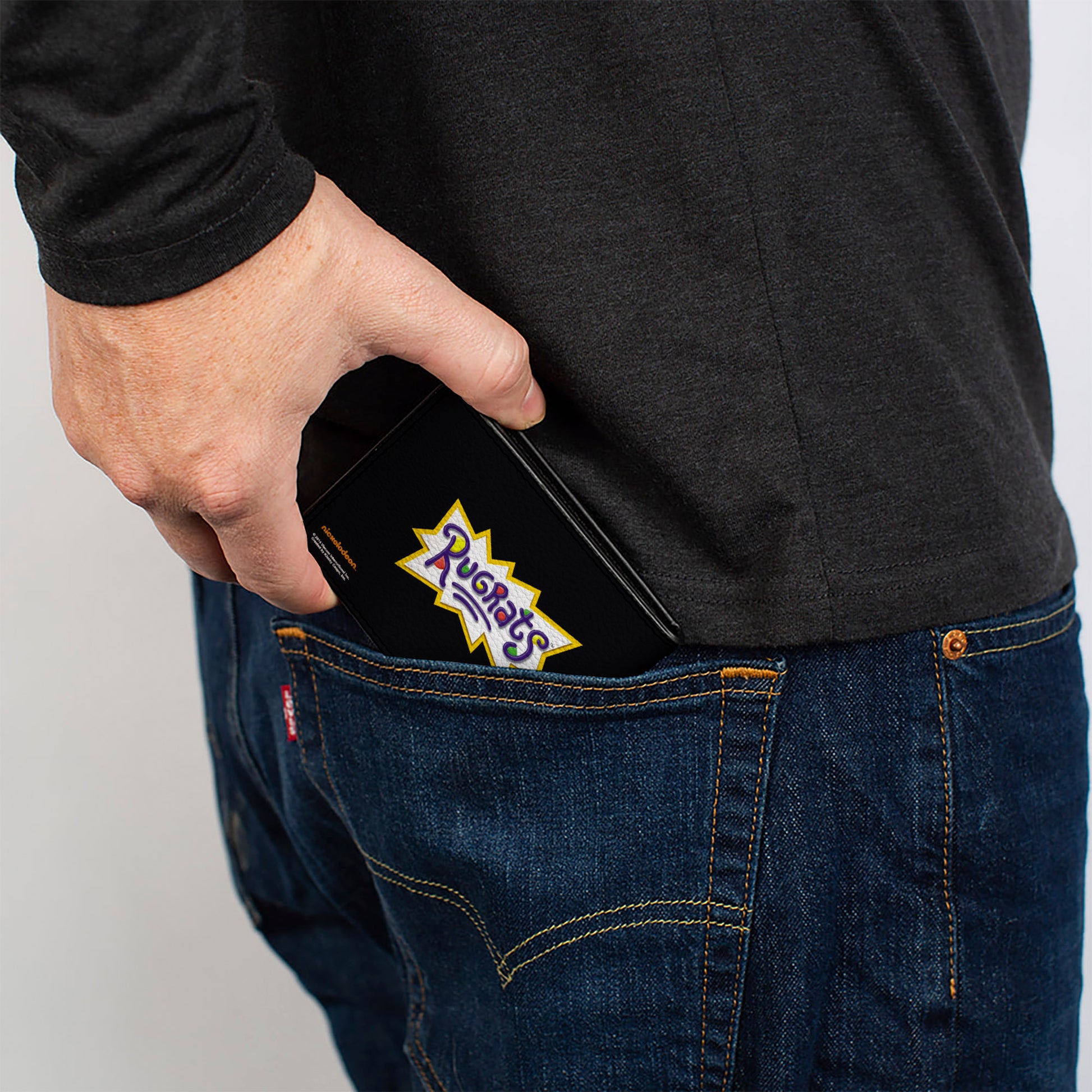 Bi-Fold Wallet - REPTAR! Pose + RUGRATS Logo Bi-Fold Wallets Rugrats