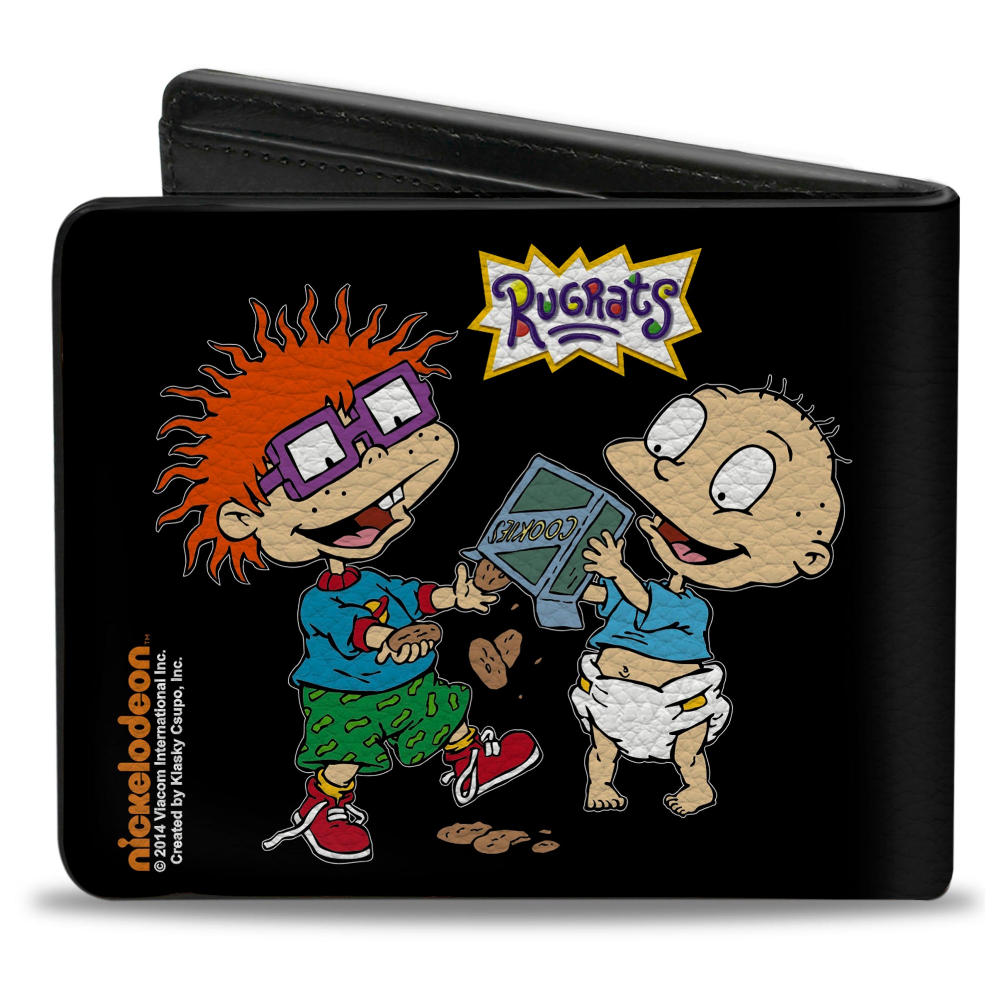 Bi-Fold Wallet - RUGRATS Chuckie & Tommy w Cookies Bi-Fold Wallets Rugrats