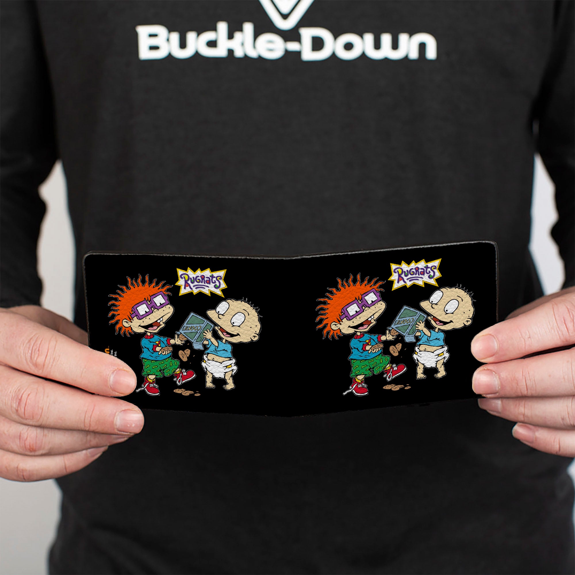 Bi-Fold Wallet - RUGRATS Chuckie & Tommy w Cookies Bi-Fold Wallets Rugrats