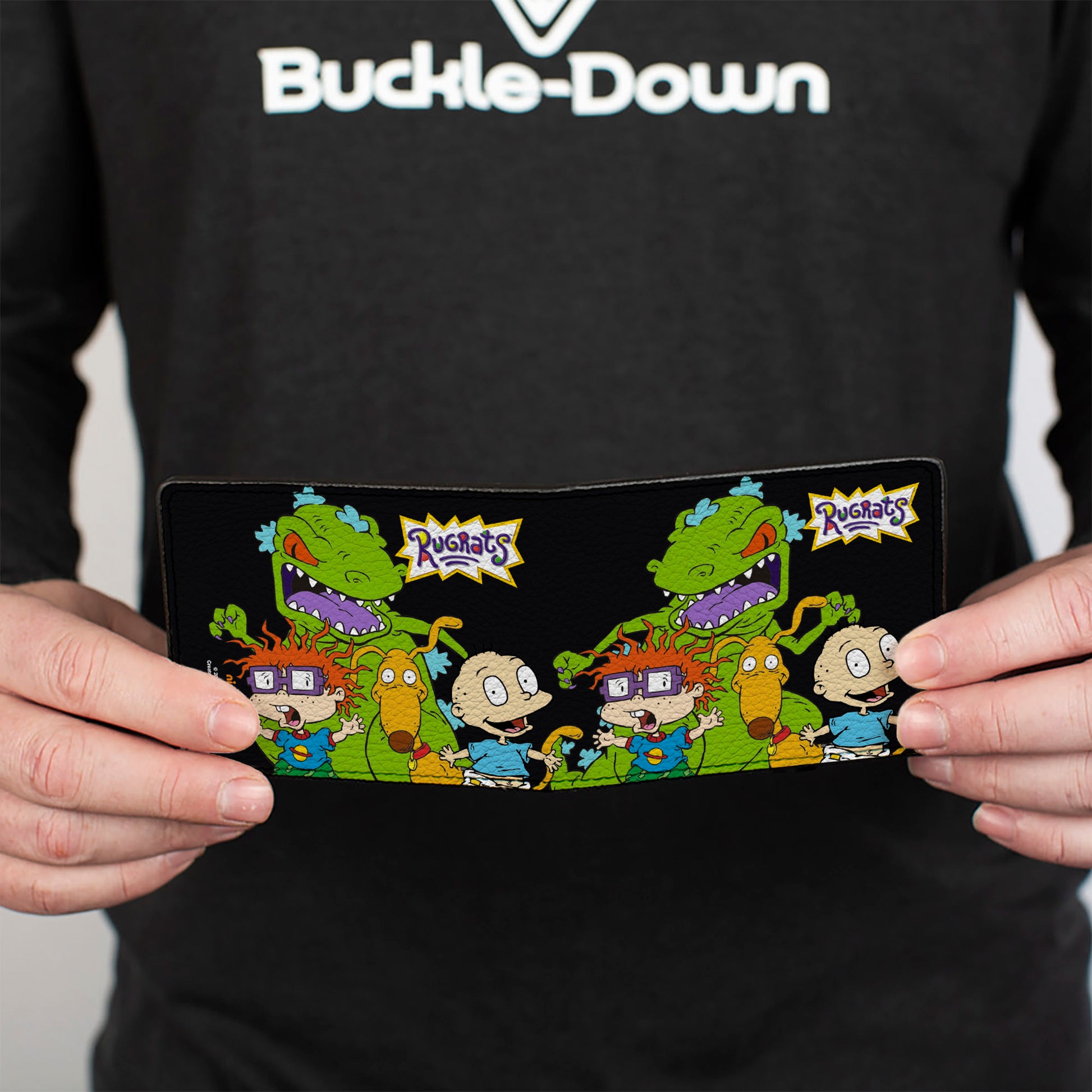 Bi-Fold Wallet - RUGRATS Reptar w Chuckie Spike & Tommy Bi-Fold Wallets Rugrats