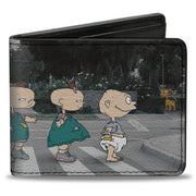 Bi-Fold Wallet - Rugrats 6-Character Road Crossing Scene Bi-Fold Wallets Rugrats
