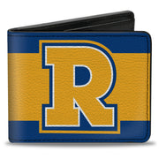 Bi-Fold Wallet - RIVERDALE "R" Logo Stripe Blue Yellow Bi-Fold Wallets Riverdale