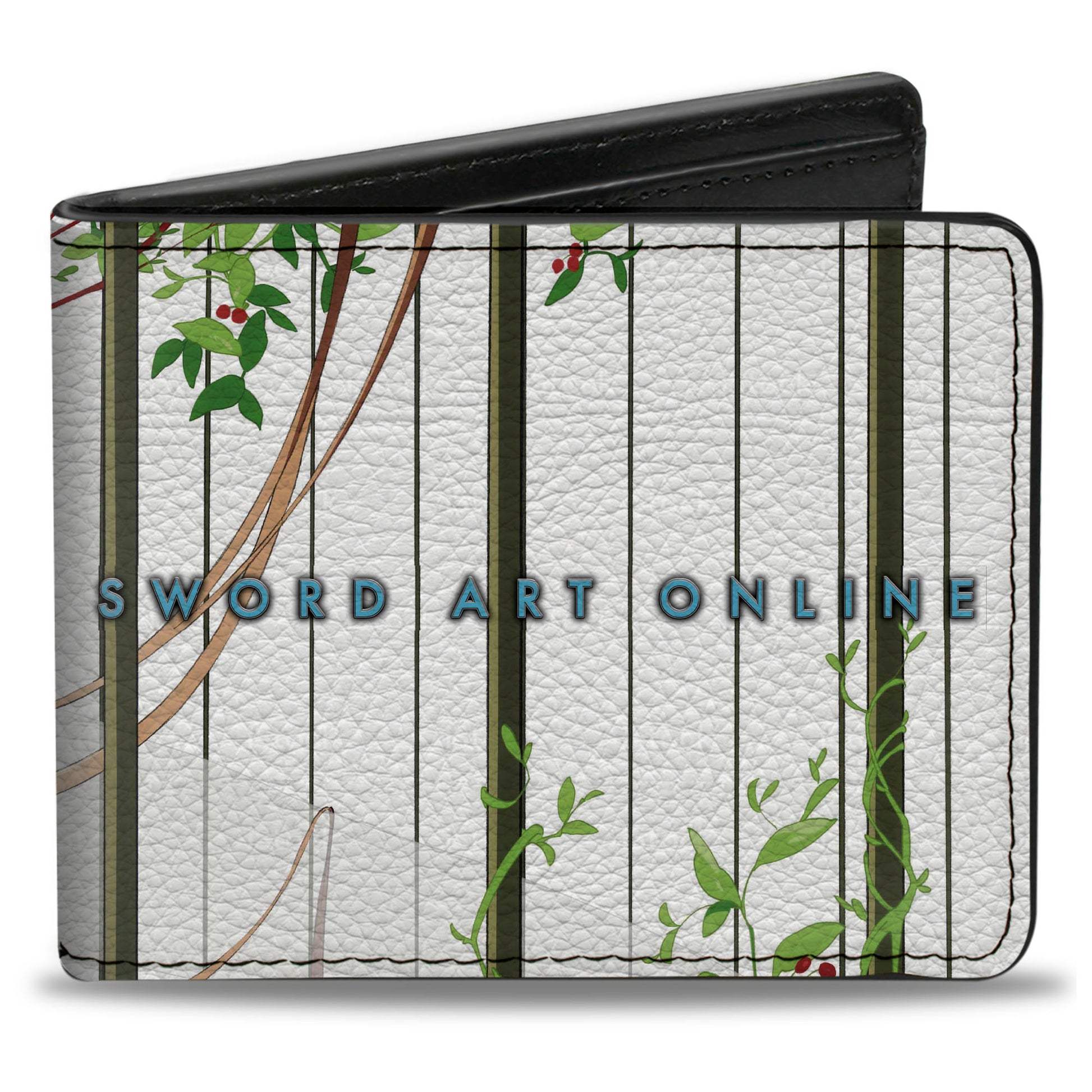 Bi-Fold Wallet - SWORD ART ONLINE Asuna Cage Trap Pose White Bi-Fold Wallets Sword Art Online