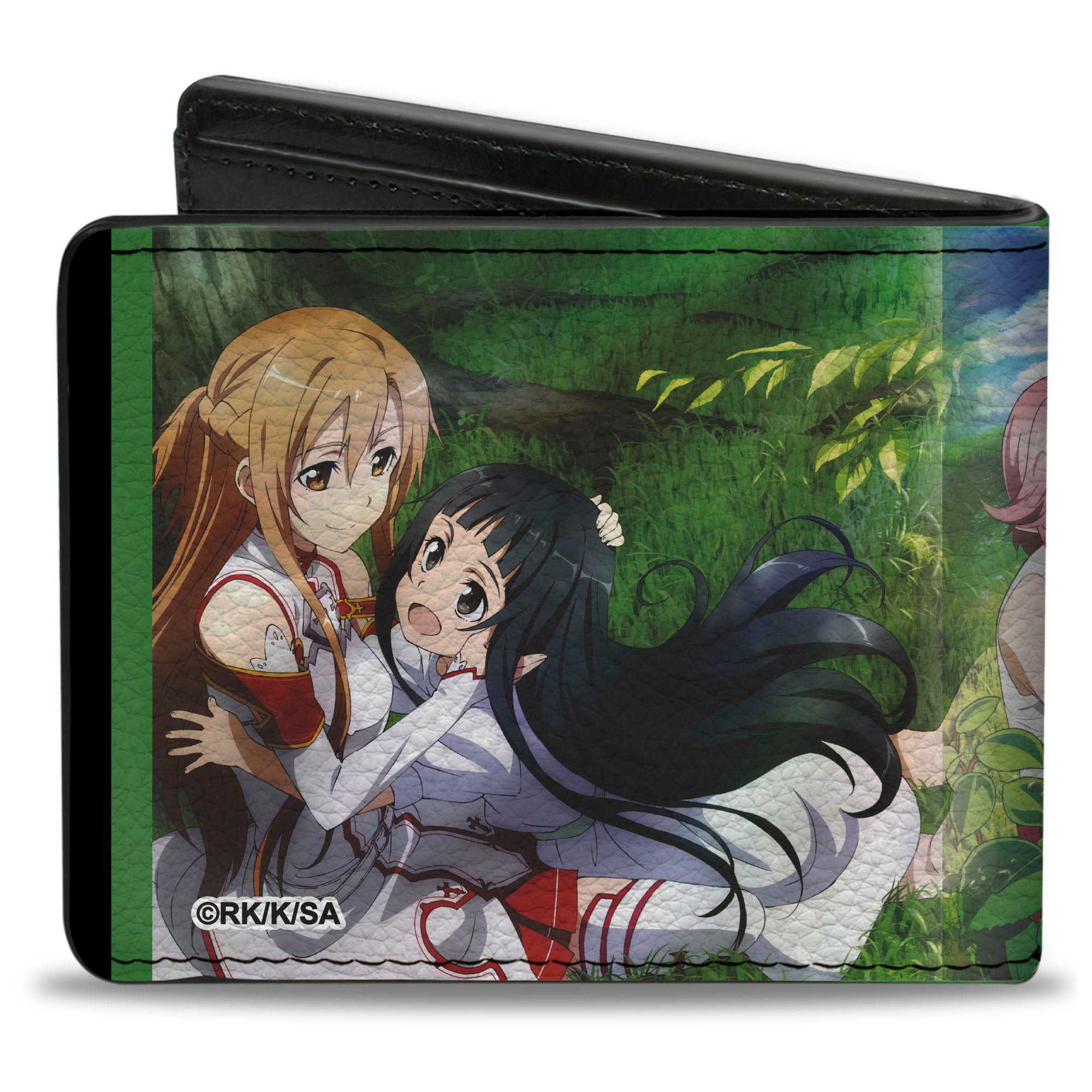 Bi-Fold Wallet - SWORD ART ONLINE Dengeki Bunko Magazine Girls Scenes Bi-Fold Wallets Sword Art Online