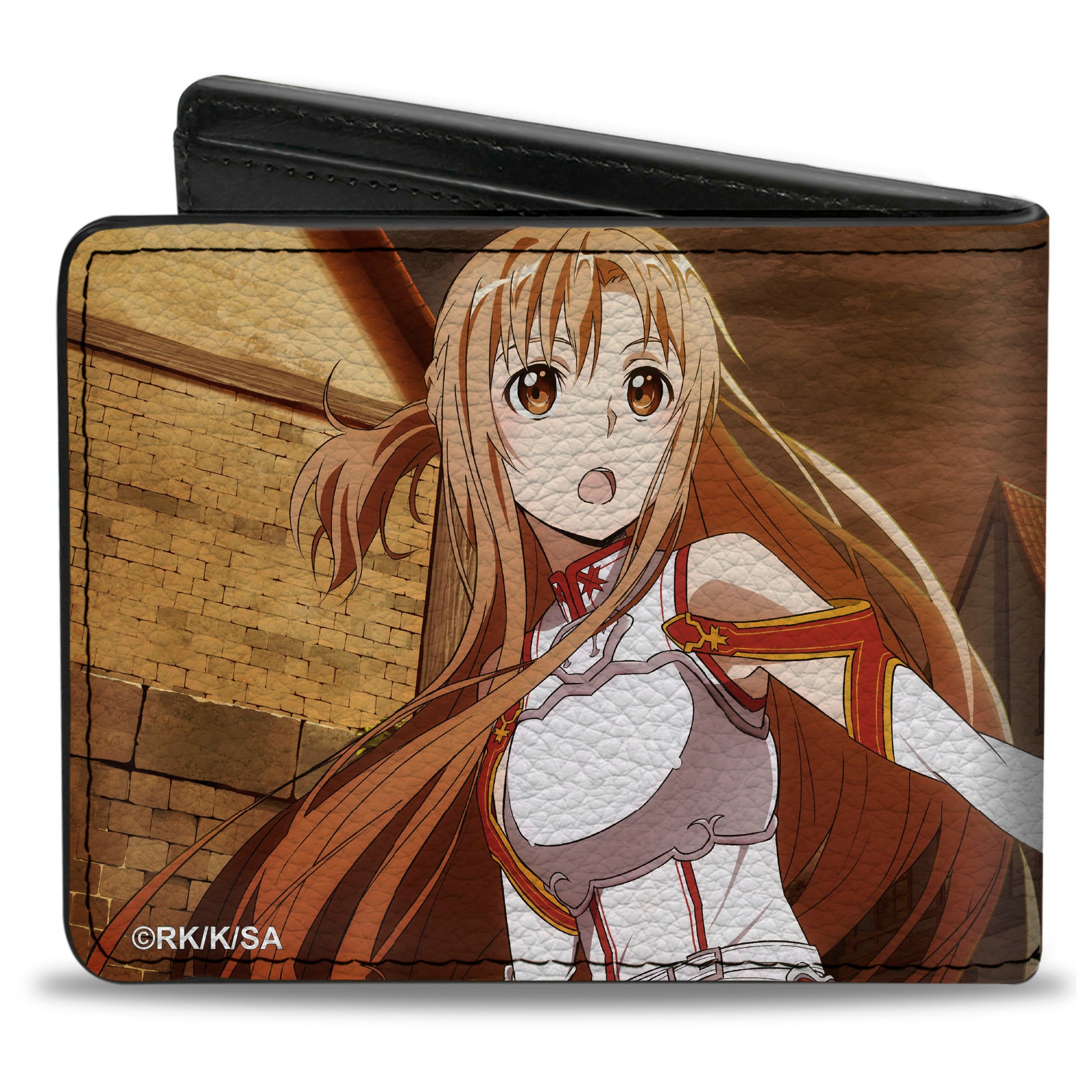 Bi-Fold Wallet - SWORD ART ONLINE Three Character Group Scene Bi-Fold Wallets Sword Art Online