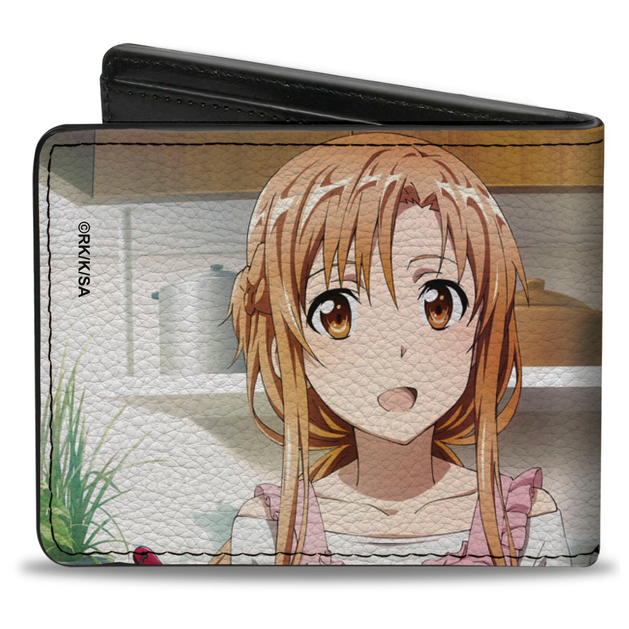 Bi-Fold Wallet - SWORD ART ONLINE Asuna and Kirito Home Life Scene Bi-Fold Wallets Sword Art Online
