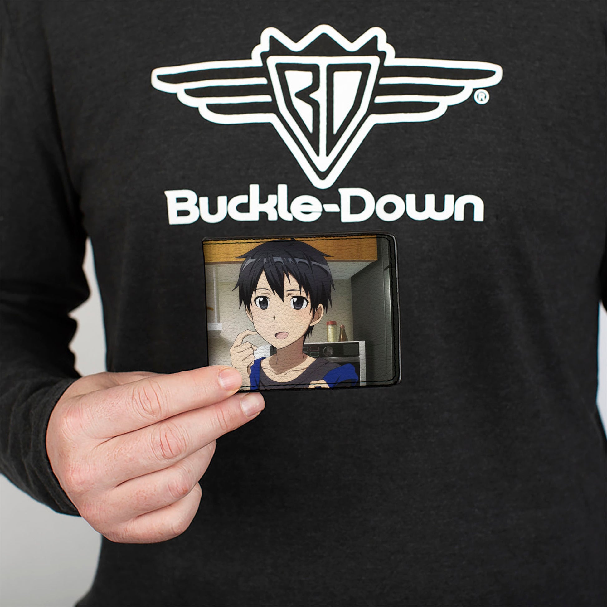 Bi-Fold Wallet - SWORD ART ONLINE Asuna and Kirito Home Life Scene Bi-Fold Wallets Sword Art Online