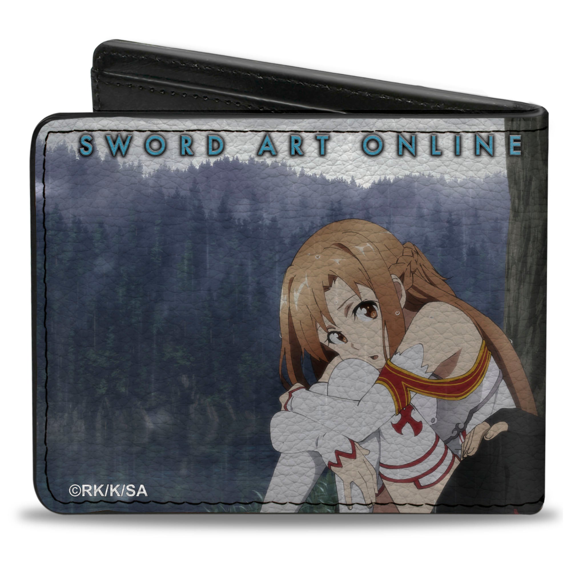 Bi-Fold Wallet - SWORD ART ONLINE Asuna and Kirito Forest Sitting Scene Bi-Fold Wallets Sword Art Online